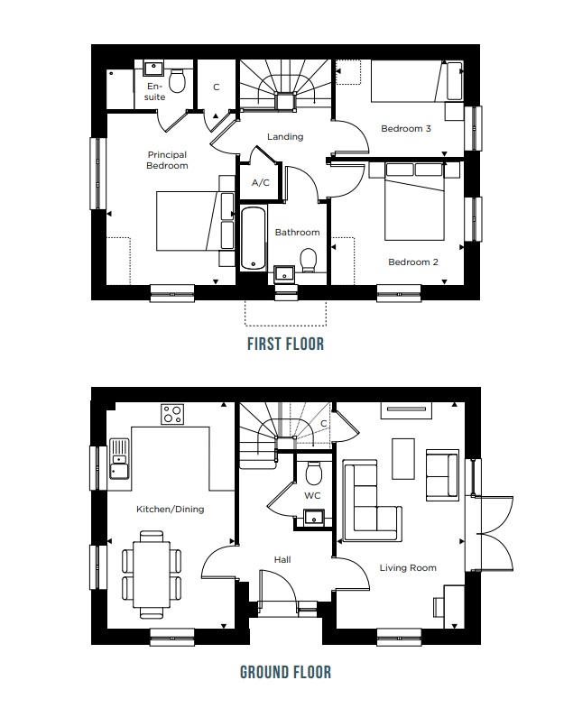 83, The Ingol, The Gables, Norwich Road, Attleborough floorplan