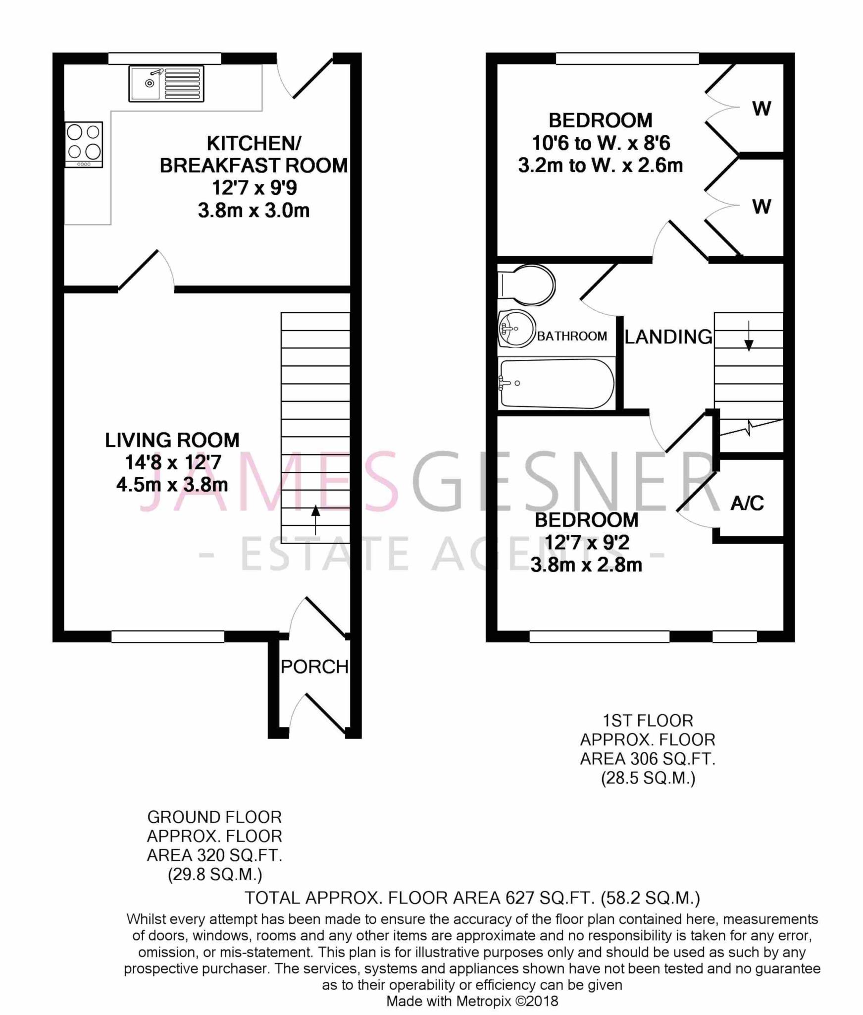 2 Bedrooms Terraced house to rent in Cole Court, Didcot OX11