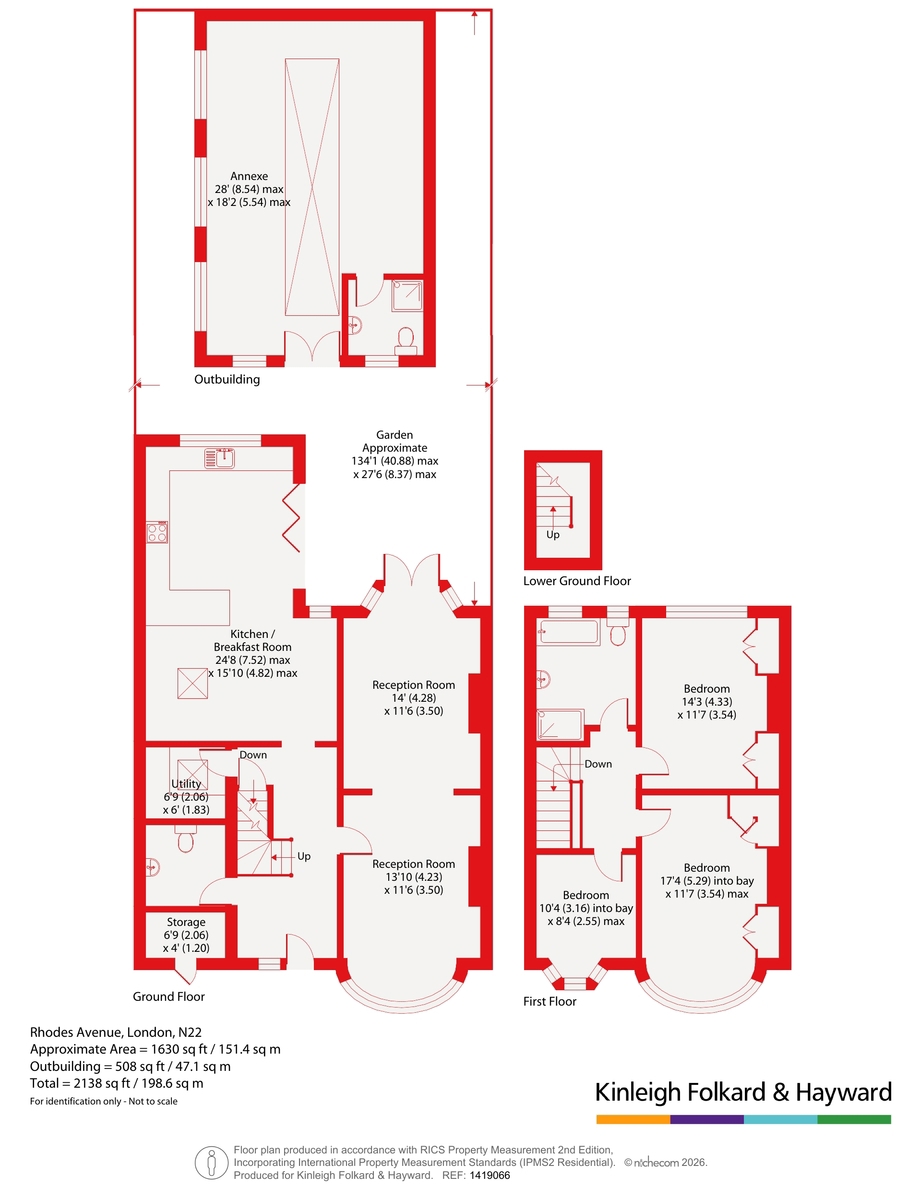 9, Rhodes Avenue, London floorplan
