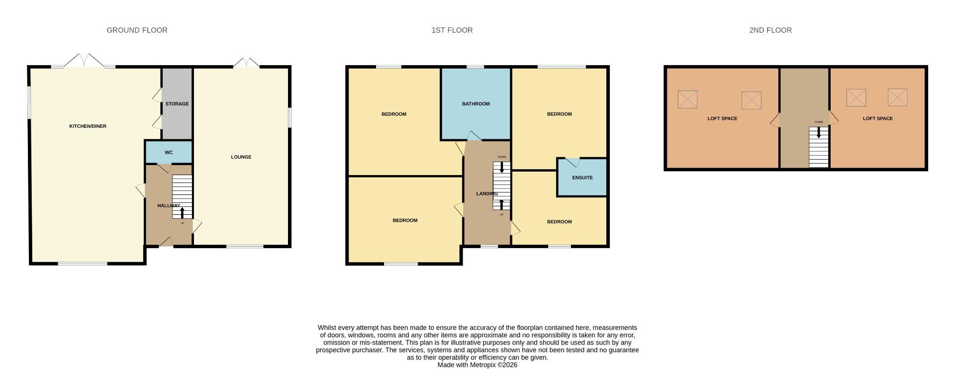 24, Beeston Drive, Winsford floorplan