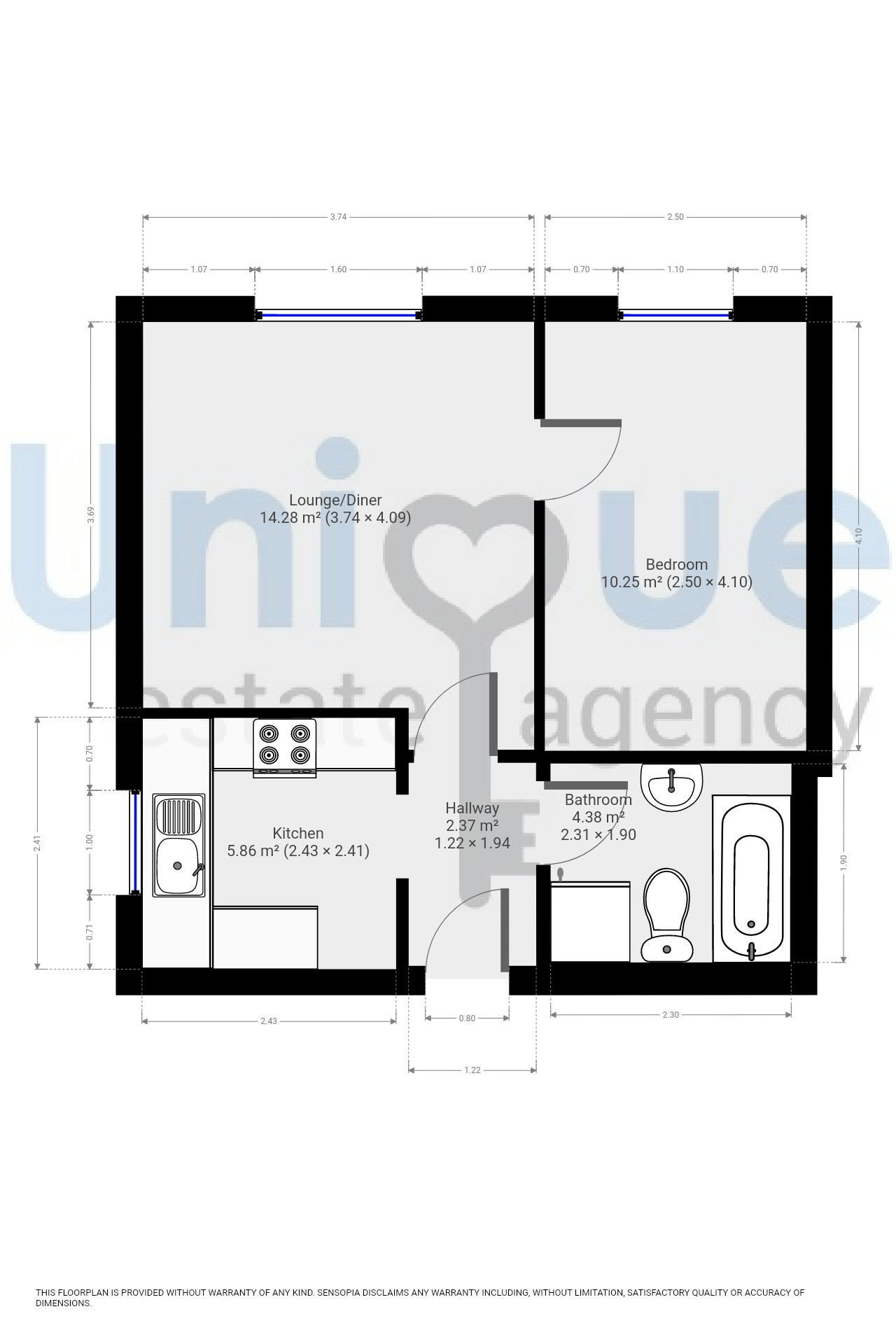 28, Greenfinch Court, Blackpool floorplan