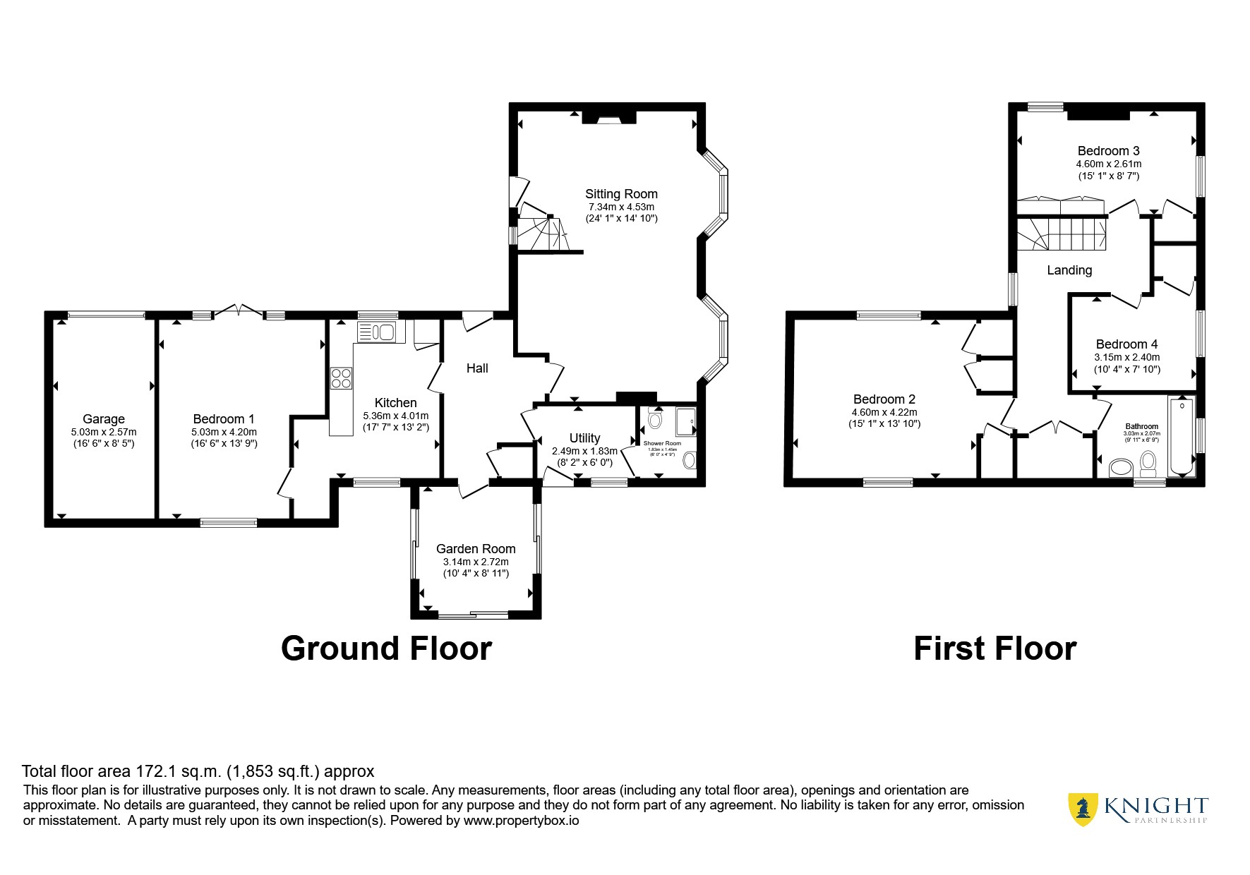97, Elton Road, Peterborough floorplan