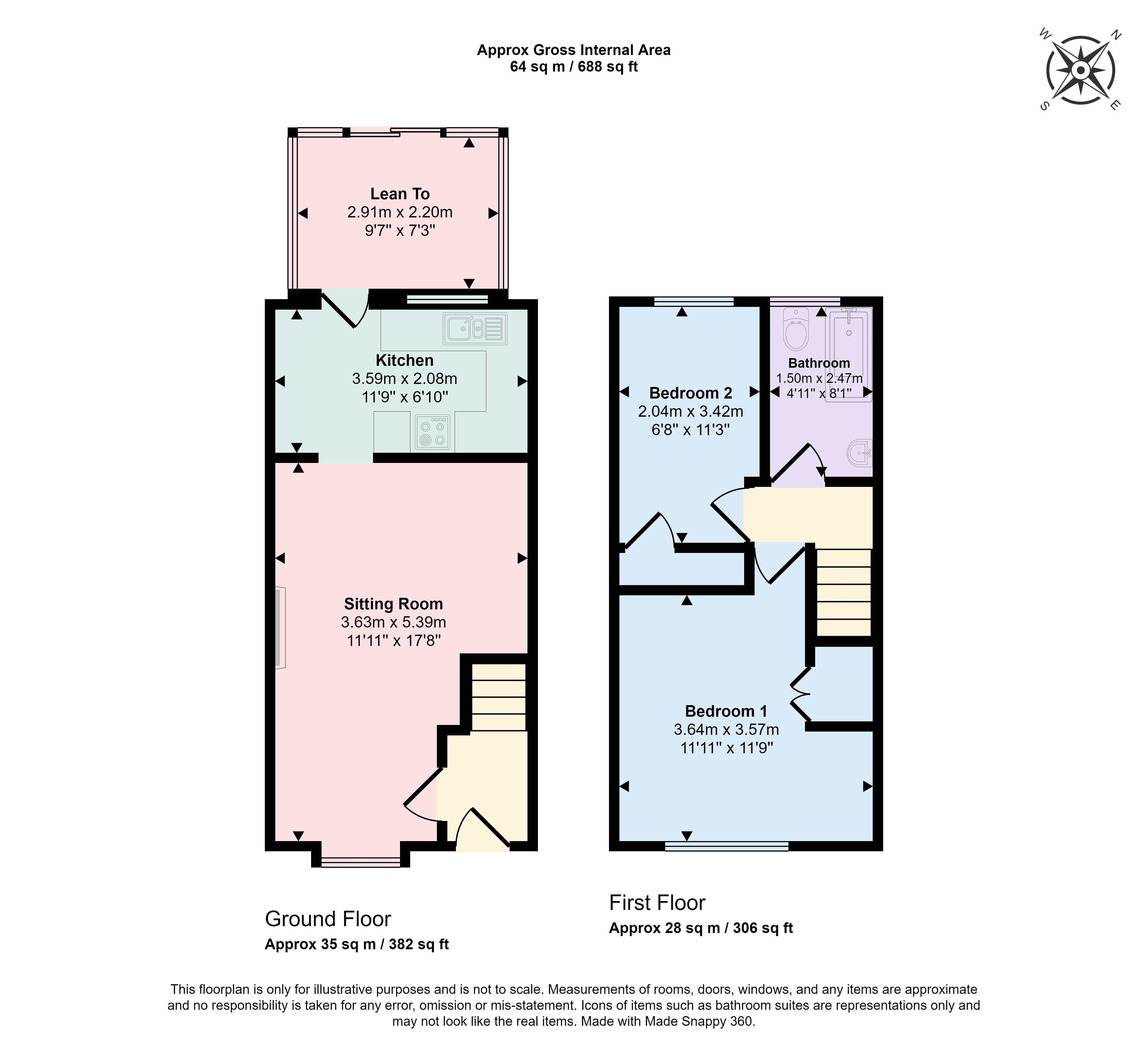 82, Blackmore Drive, Bath floorplan