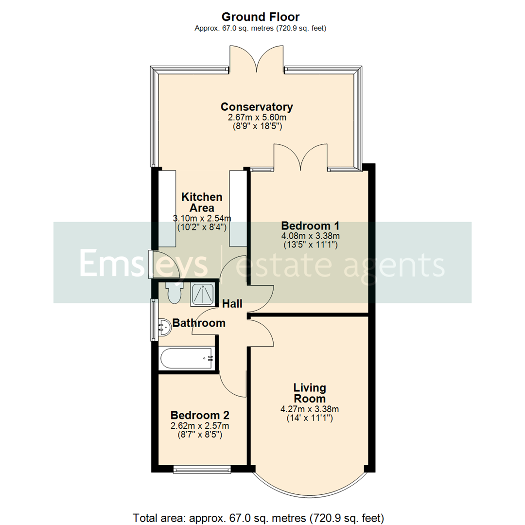 25, Kennerleigh Avenue, Leeds floorplan