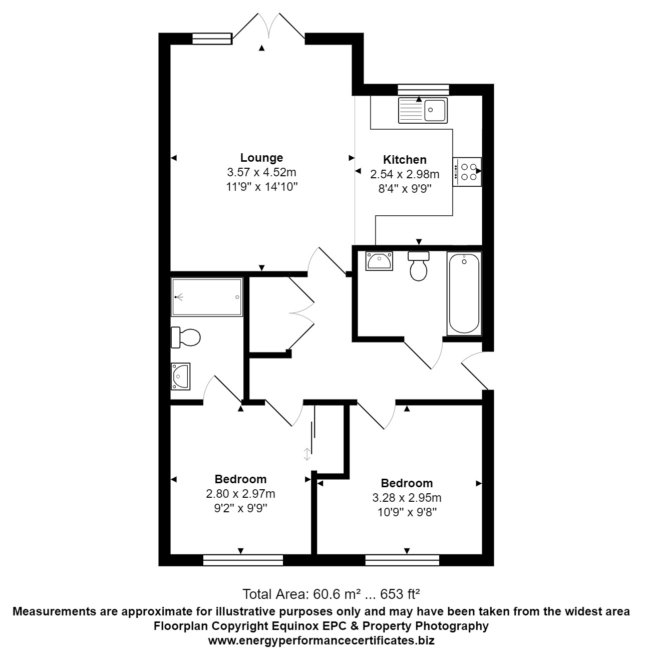 Broadhurst Place, Gloucester Gate, Basildon, Essex SS14, 2 bedroom flat