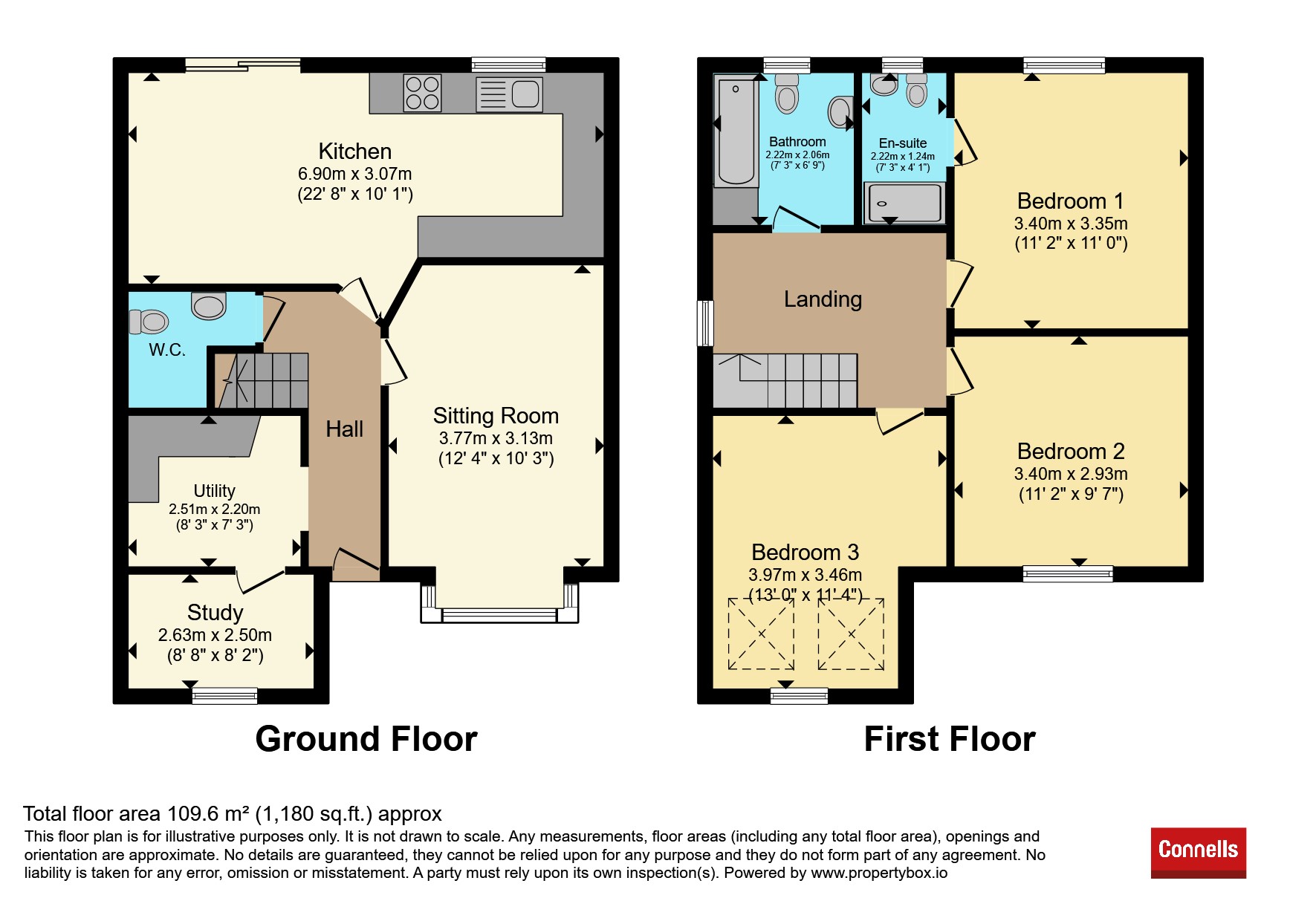 12, Wild Cherry Close, Daventry floorplan