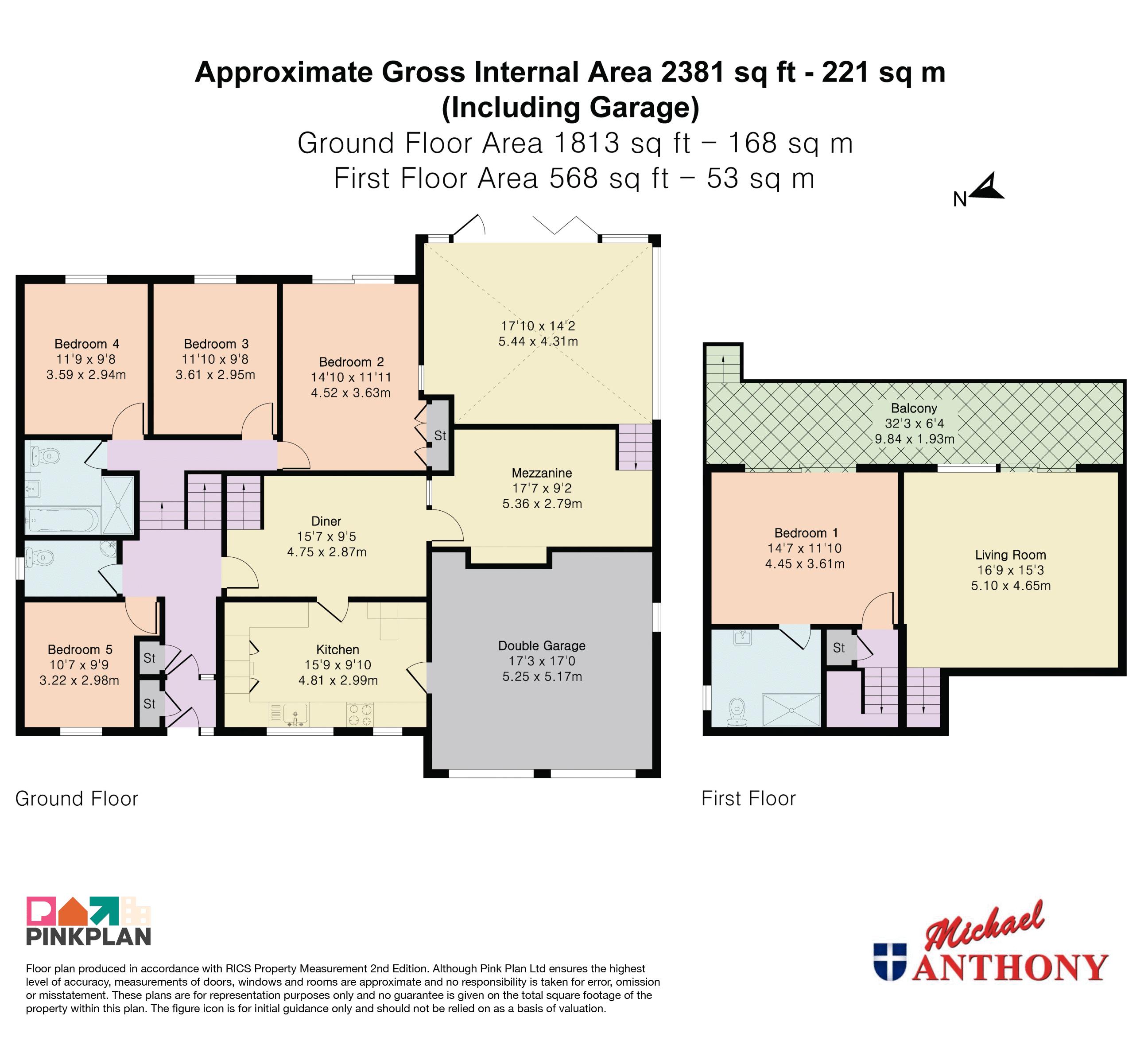 Colesbourne Drive, Milton Keynes floorplan