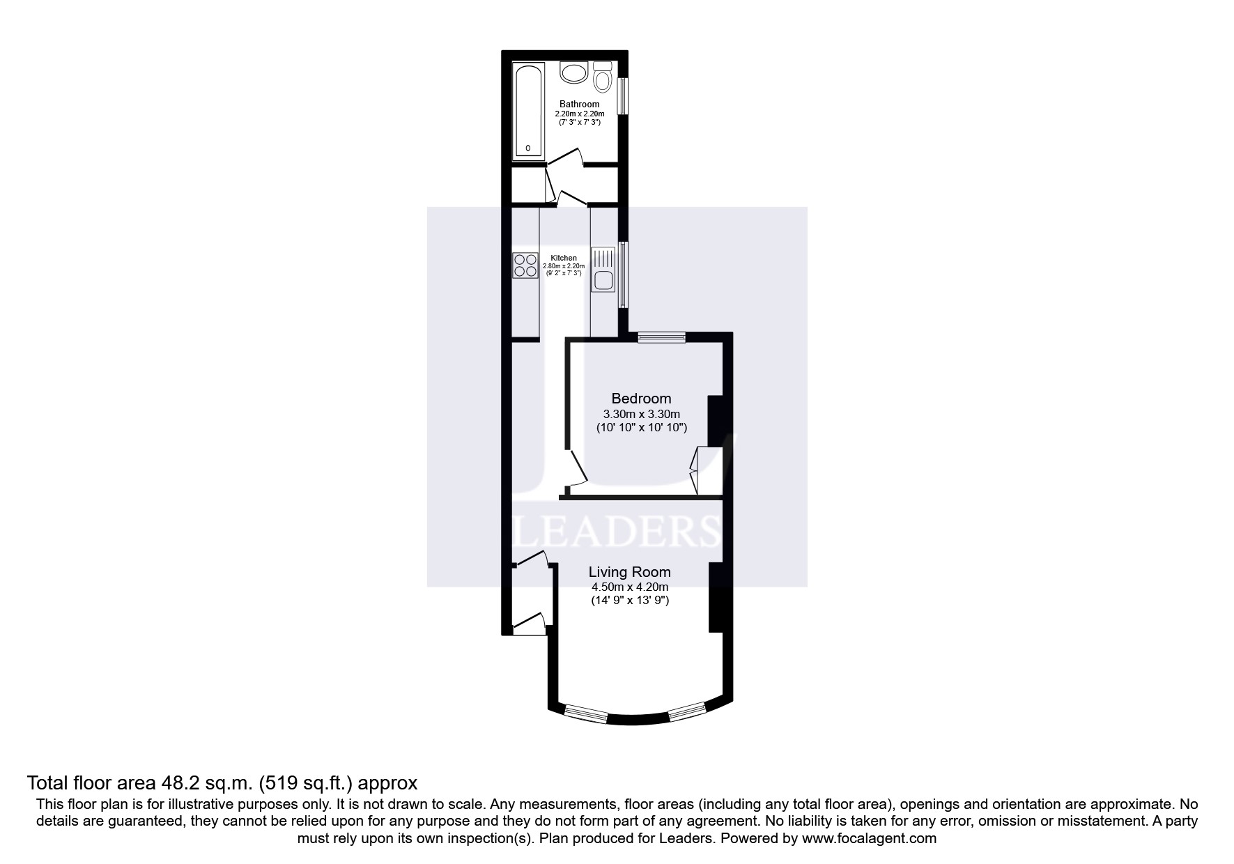 Norfolk Square, Norfolk Square floorplan
