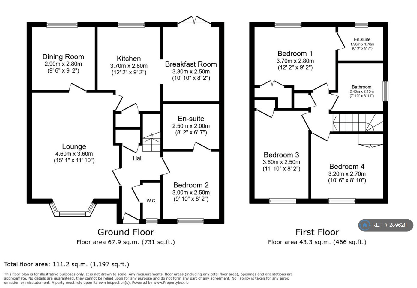 Milford Close, London floorplan