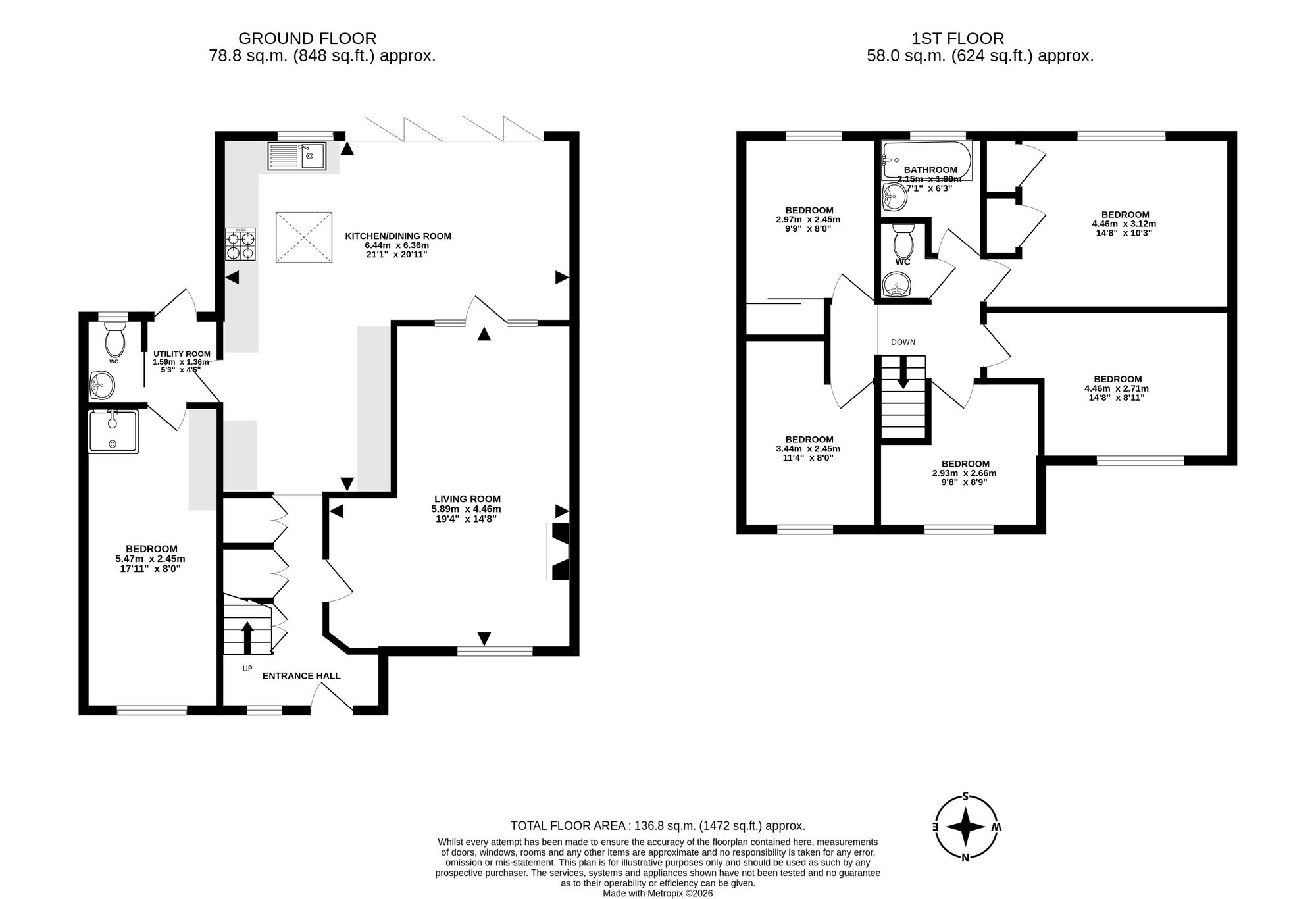 10 Benhams Drive, Horley floorplan