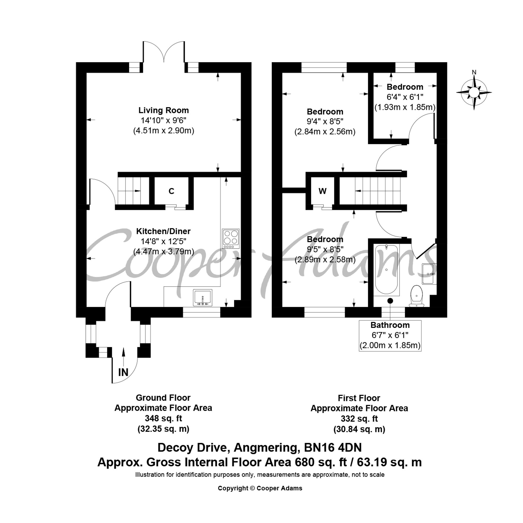 22 Decoy Drive, Littlehampton floorplan