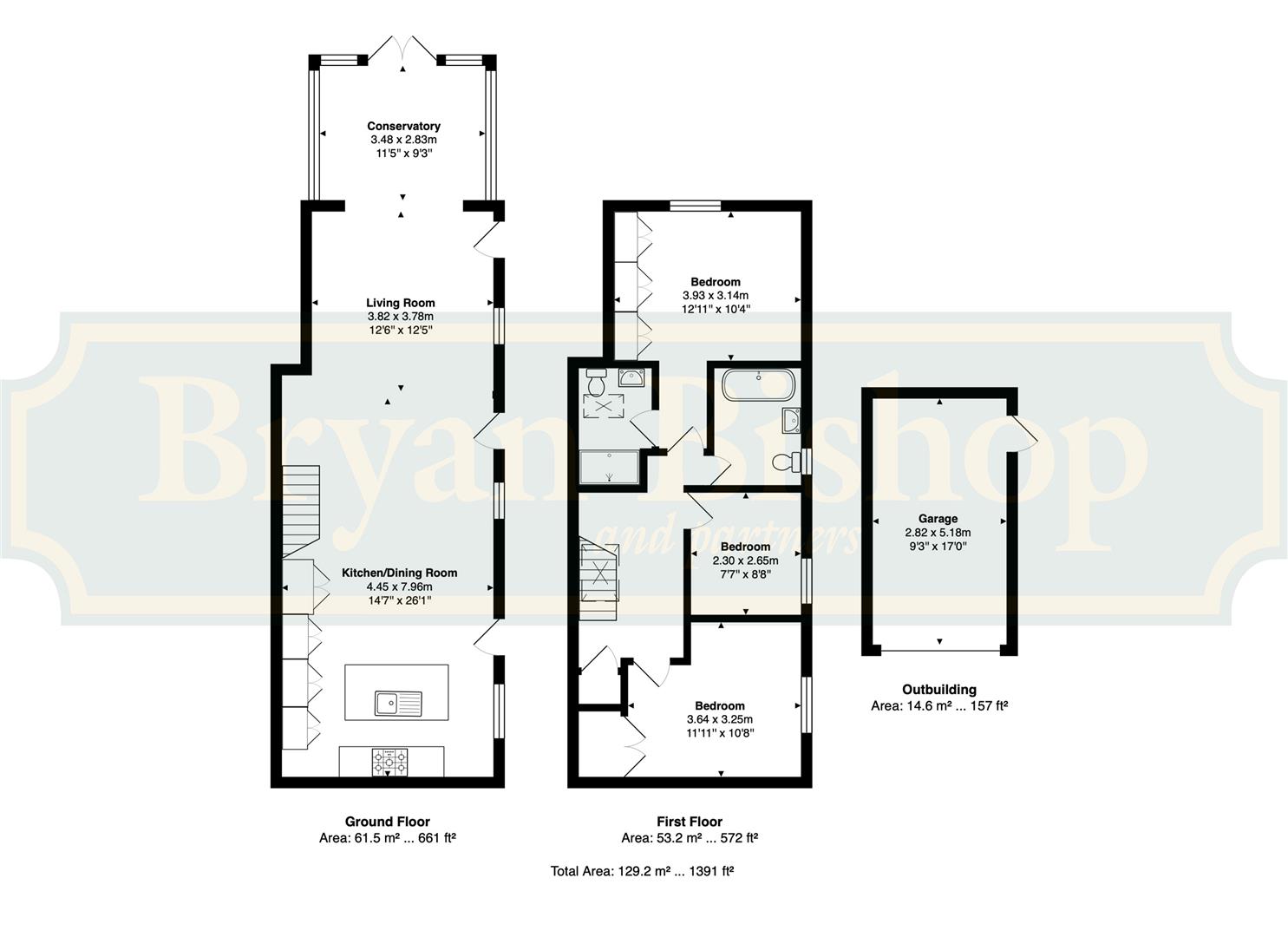 3, Holly Hall Court, Welwyn floorplan