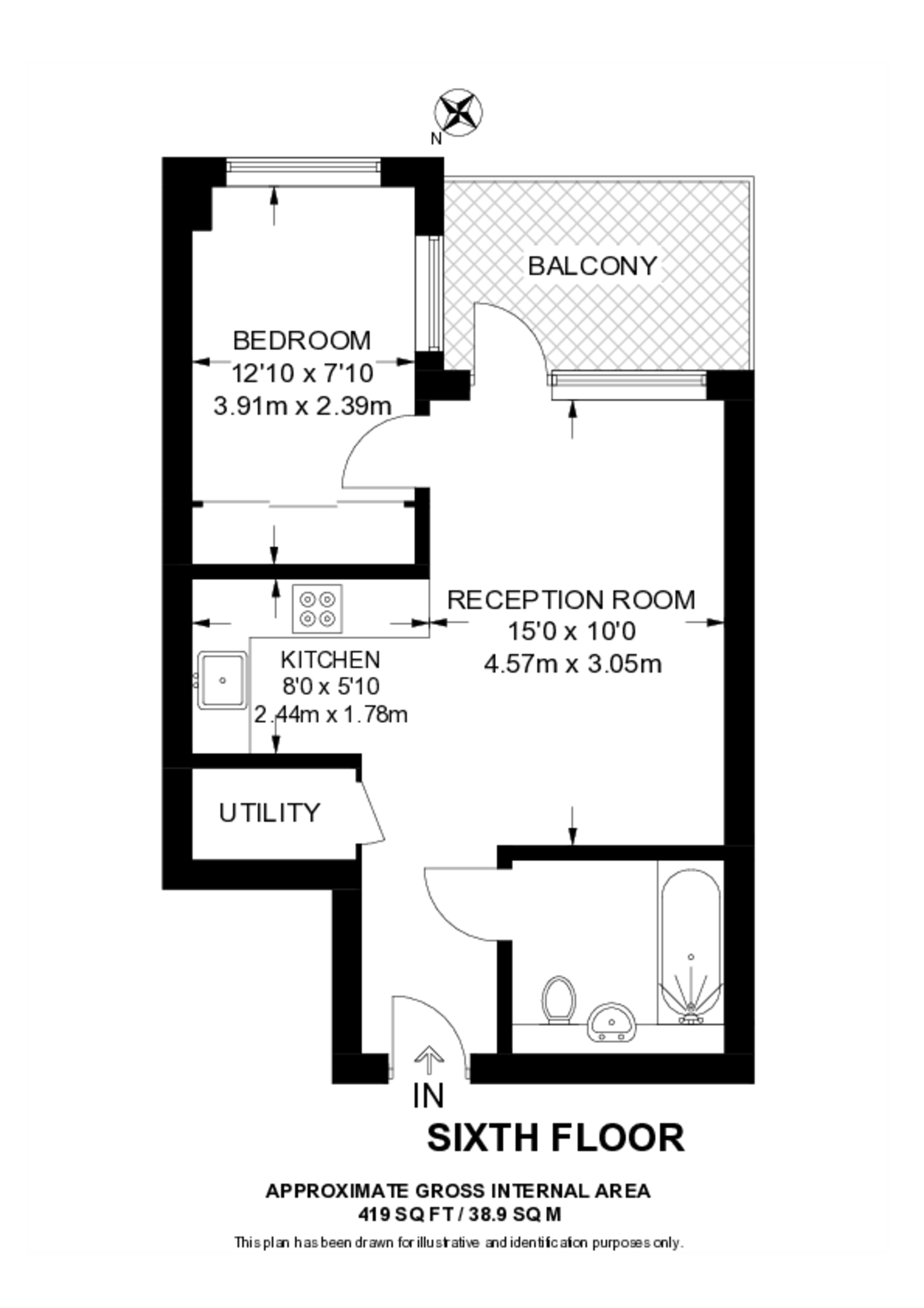 North West Quarter, Queen's Park floorplan