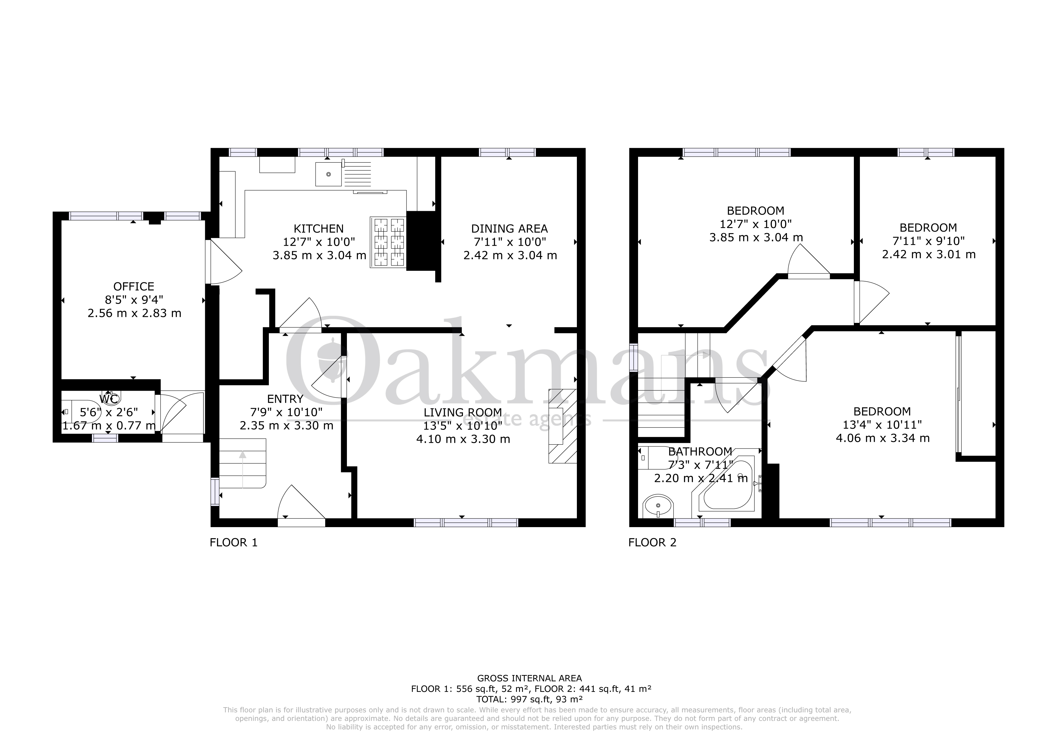 58, Bear Hill, Birmingham floorplan