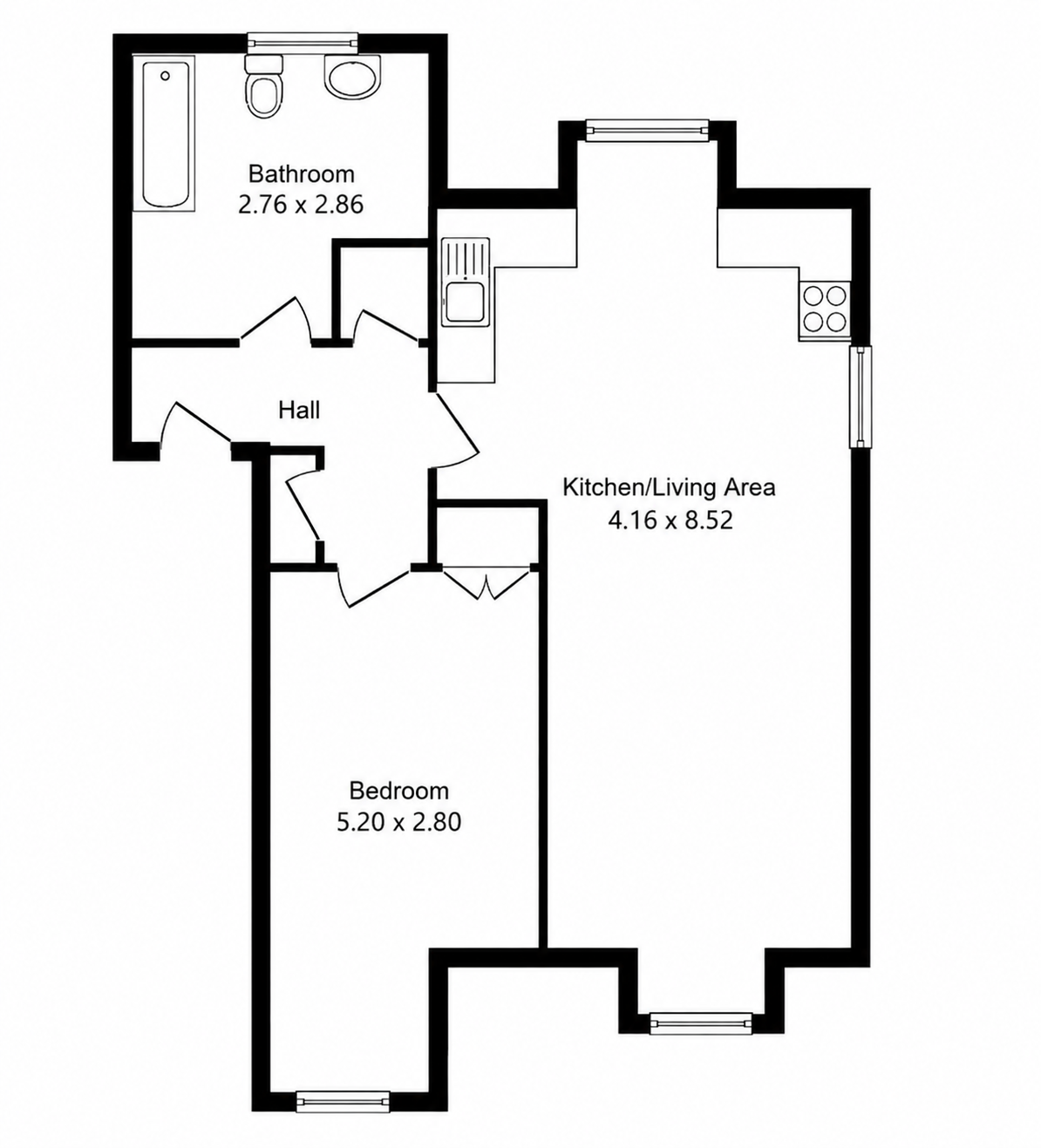 68, Freemantle Road, Hampshire floorplan