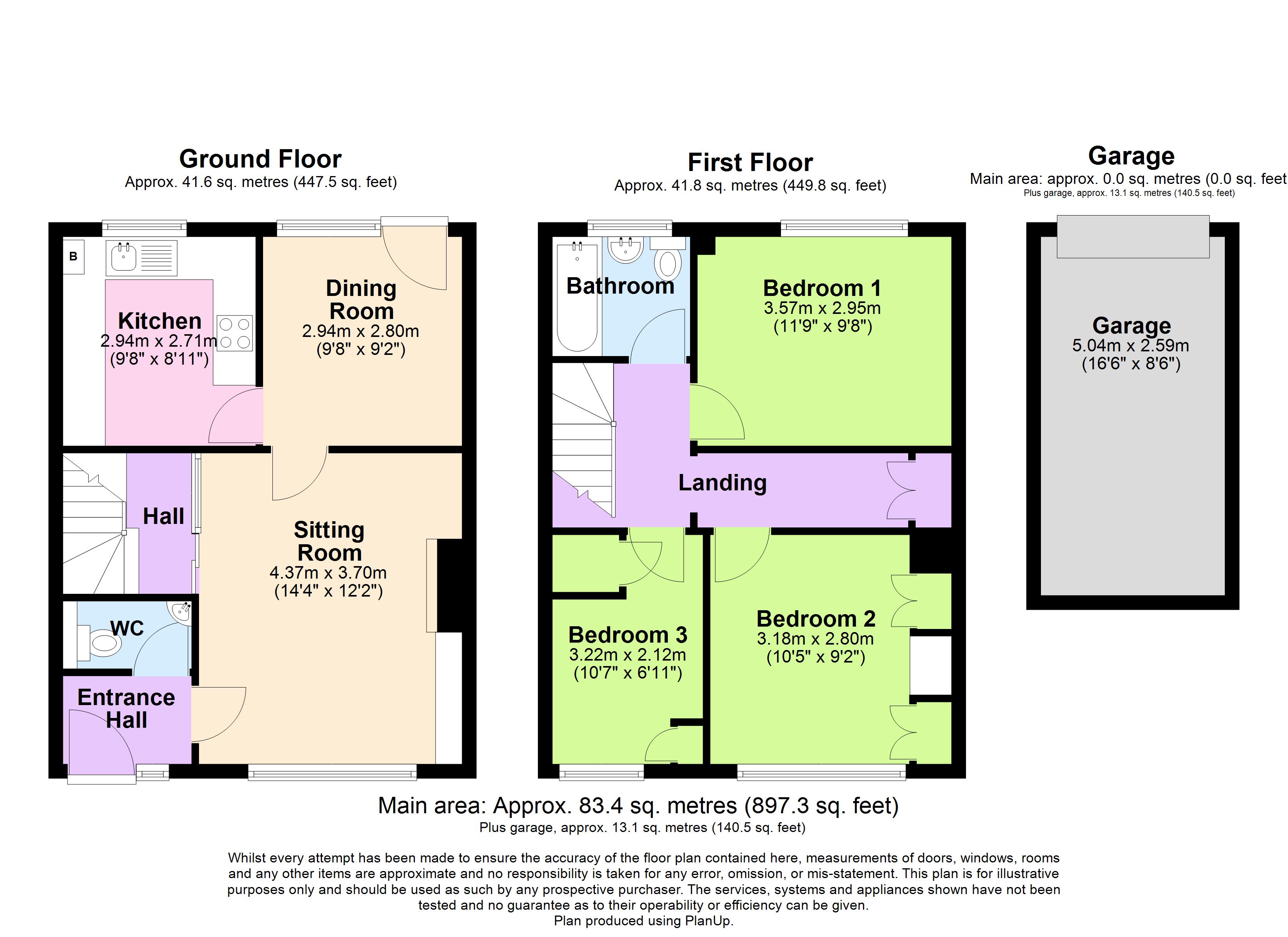 20, The Chase, Stroud floorplan