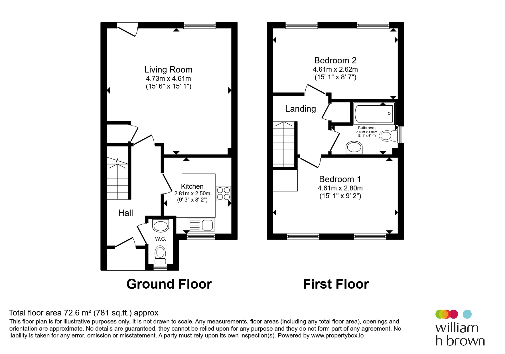 Burrow Drive, Brandon floorplan