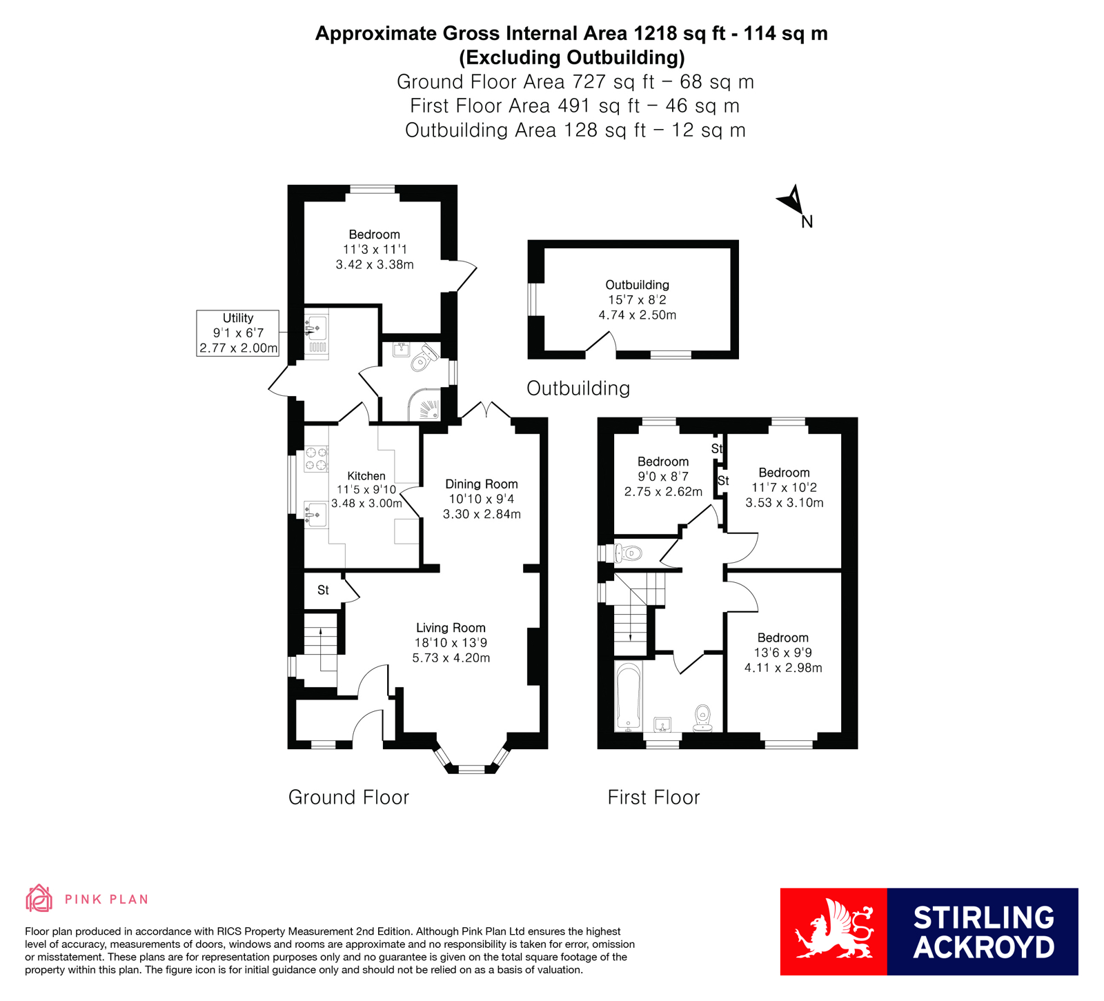 16, Stephen Close, Surrey floorplan