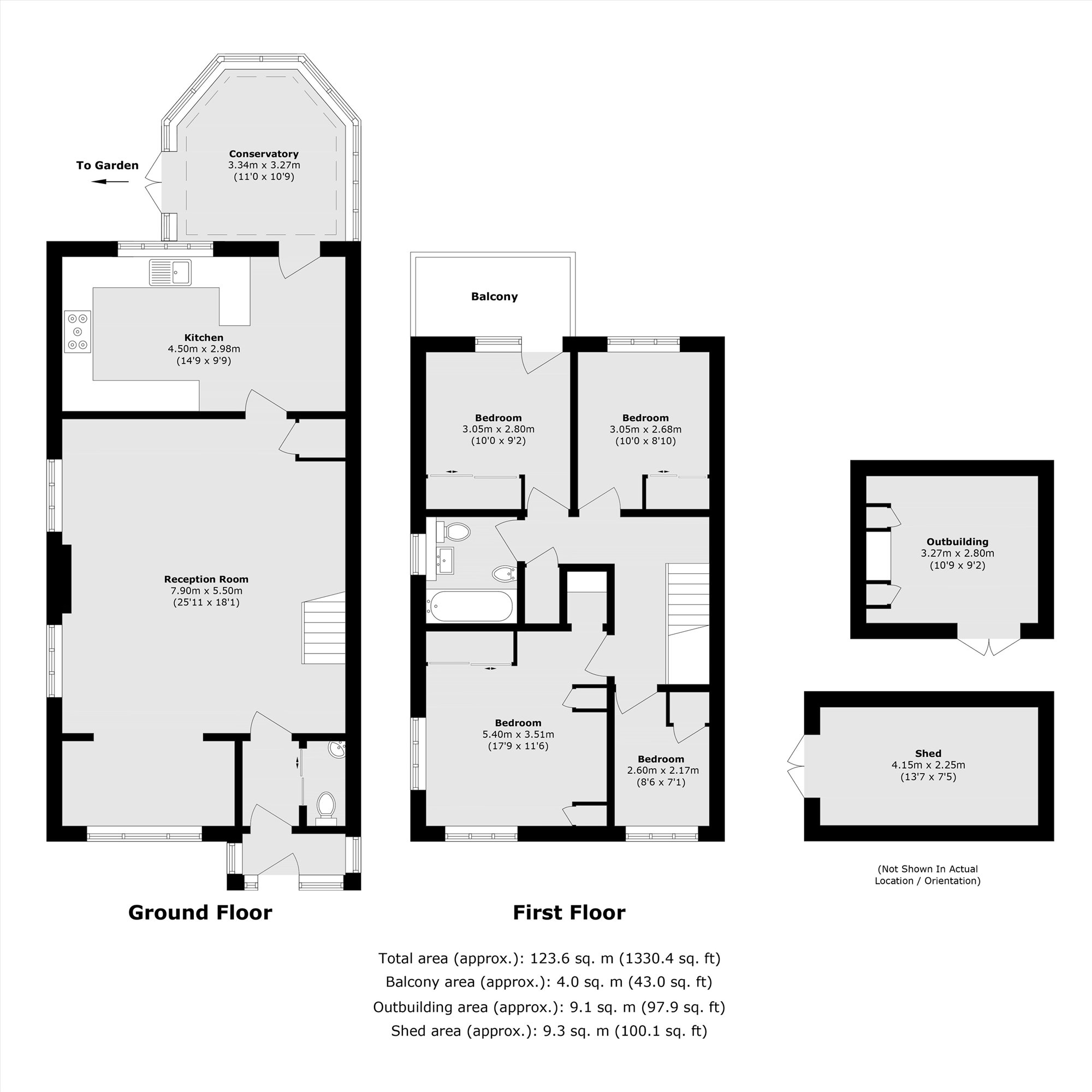 145A, Gilders Road, Chessington floorplan