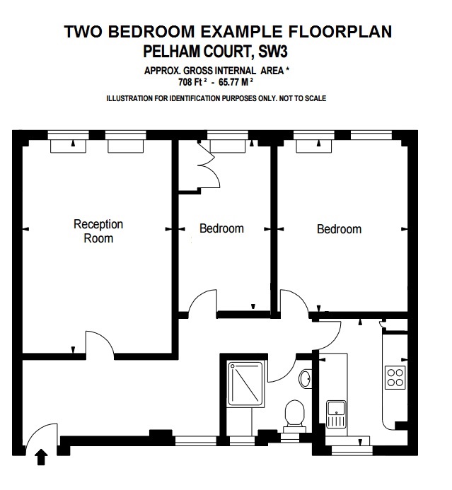 2 Bedrooms Flat to rent in Fulham Road, London SW3