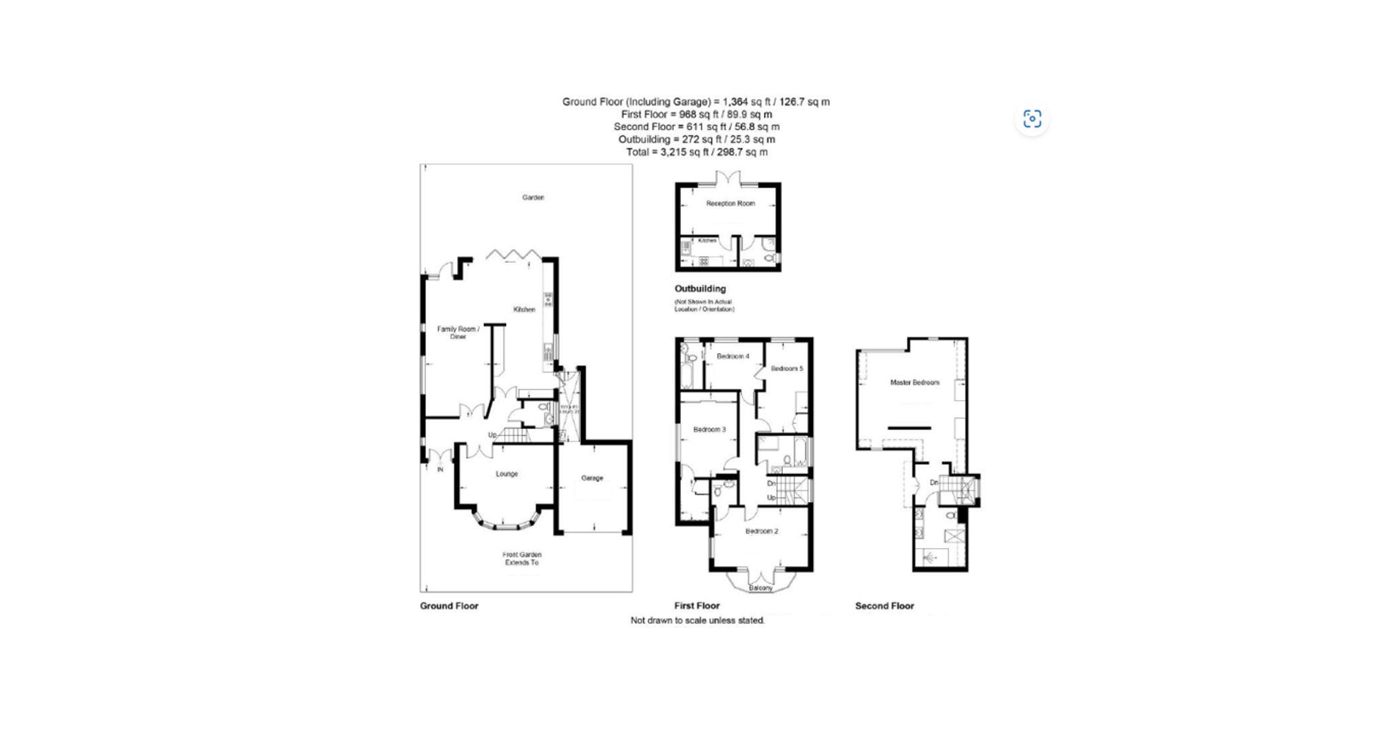 23 Heath Drive, Potters Bar floorplan