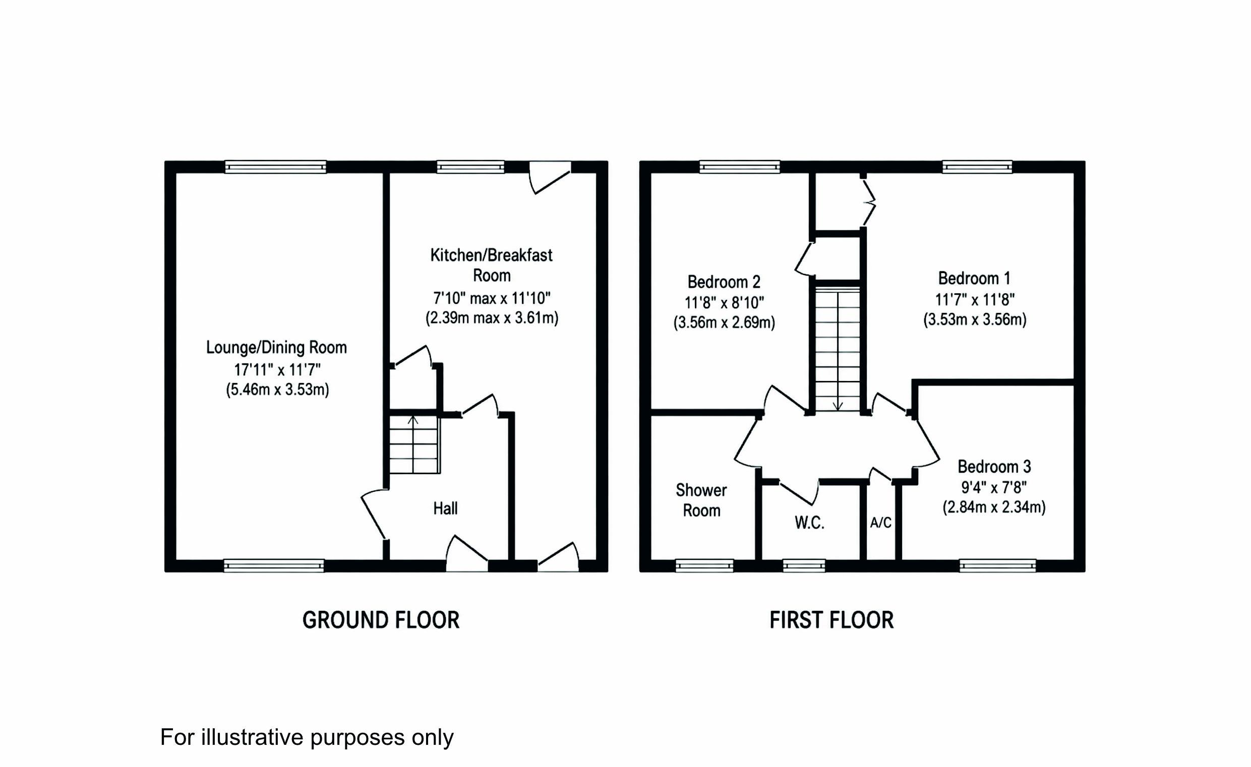39, Silver Birch Road, Cannock floorplan