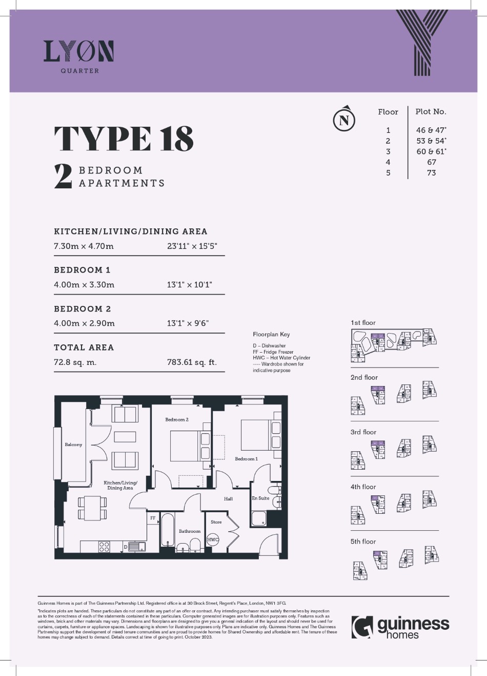 Plot 54, Lyon Quarter, Lyon Place floorplan