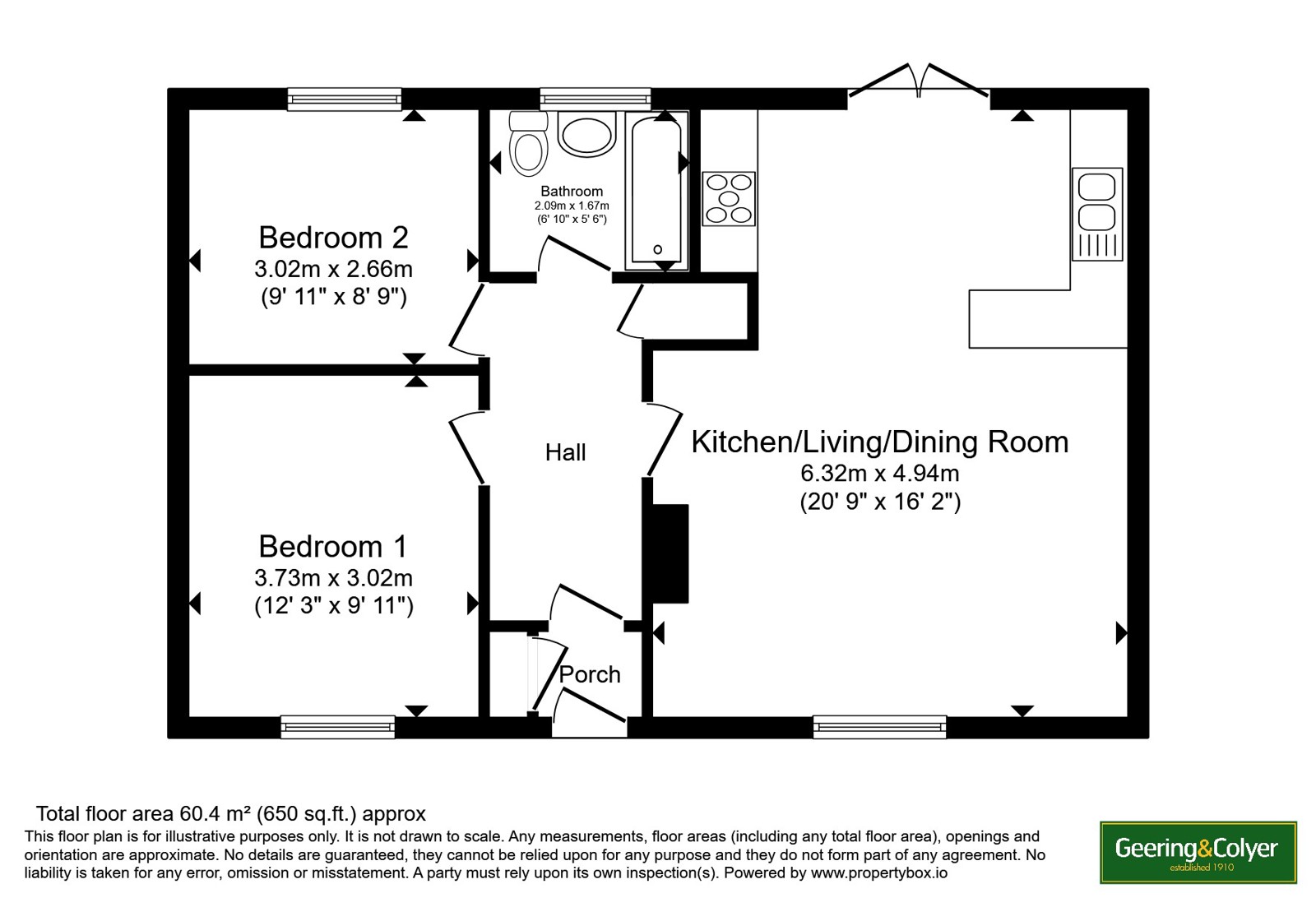 10, Guilford Avenue, Dover floorplan