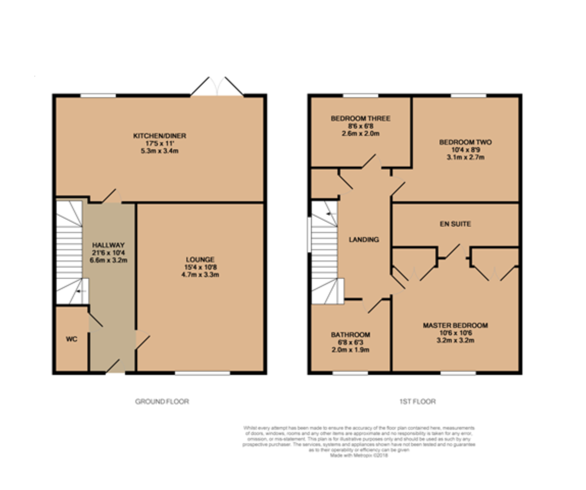 Borough Way, Nuneaton floorplan
