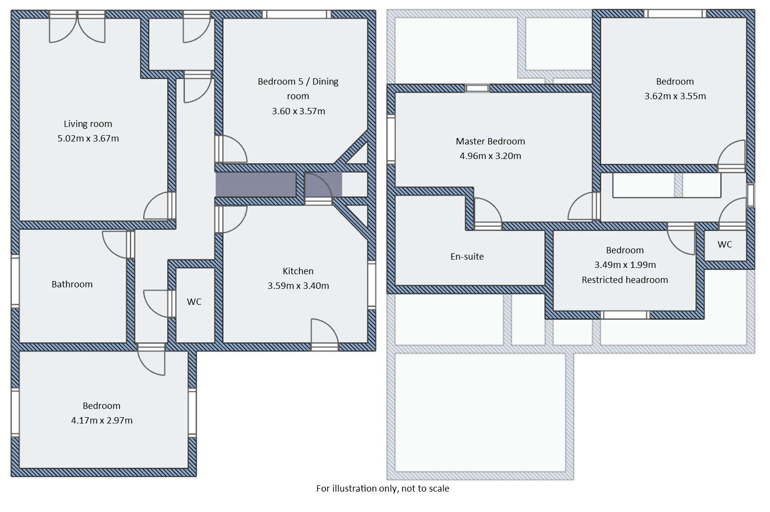 1 Crosspark Terrace, St. Austell floorplan