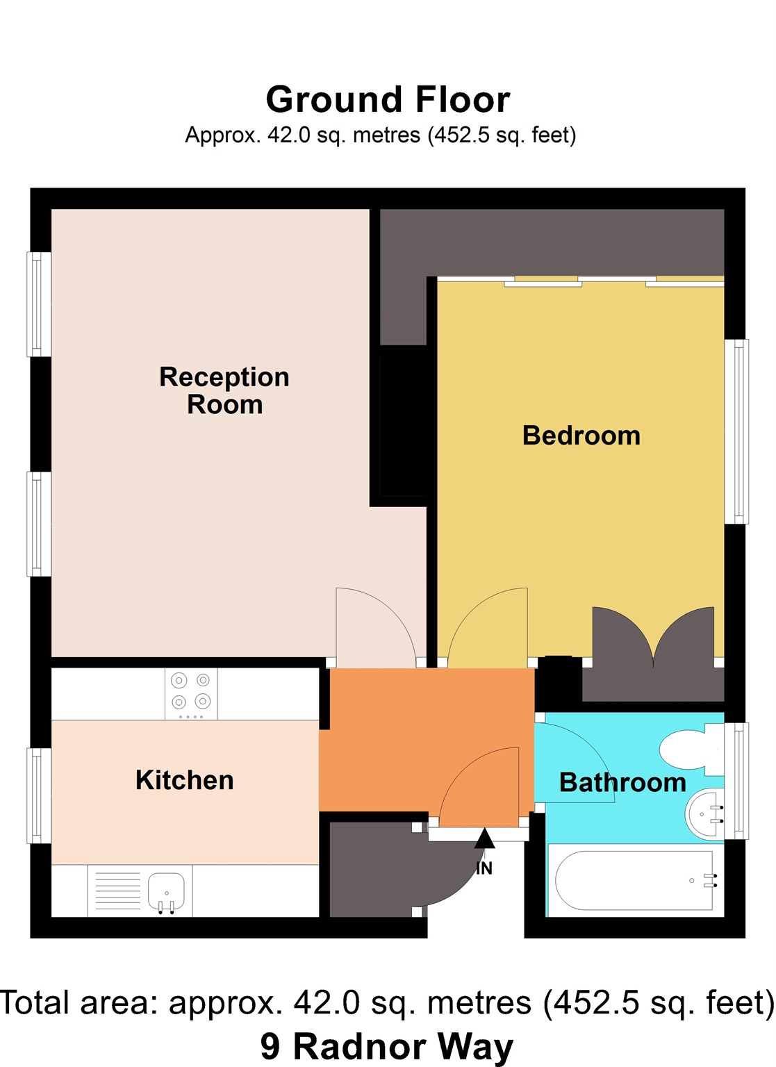 9, Radnor Way, Cwmbran floorplan