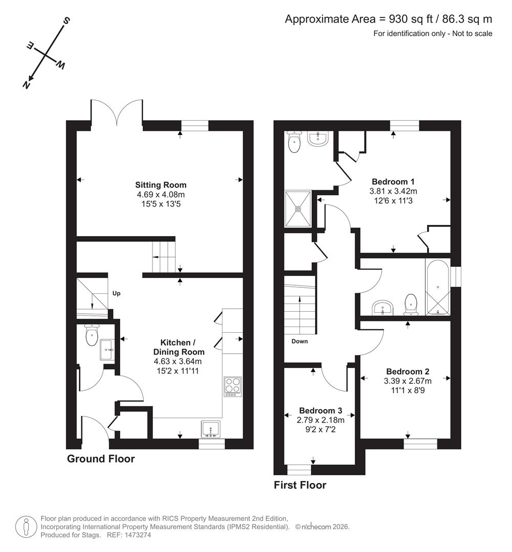 23, Watton Park, Bridport floorplan