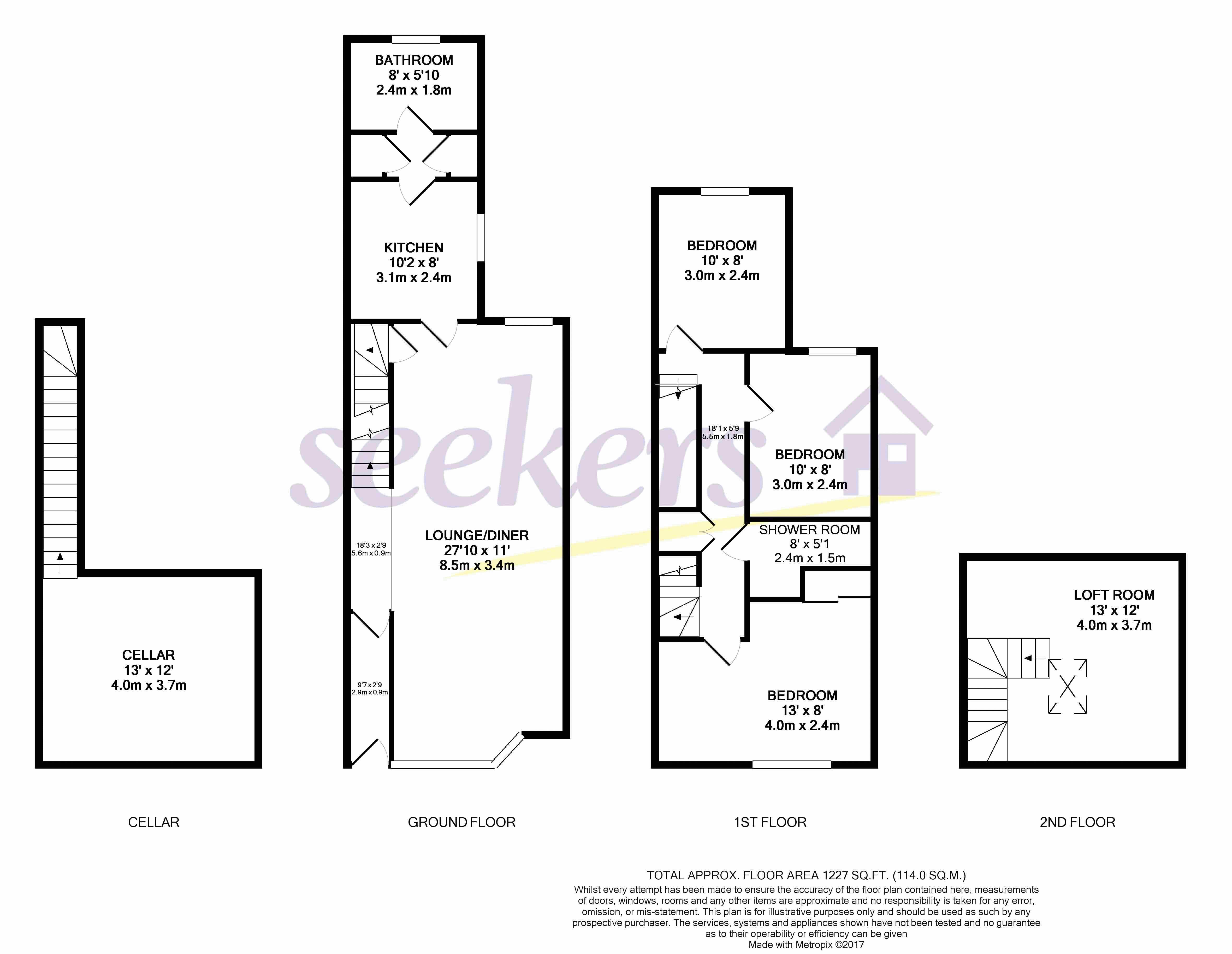 4 Bedrooms End terrace house to rent in Evelyn Road, Maidstone ME16