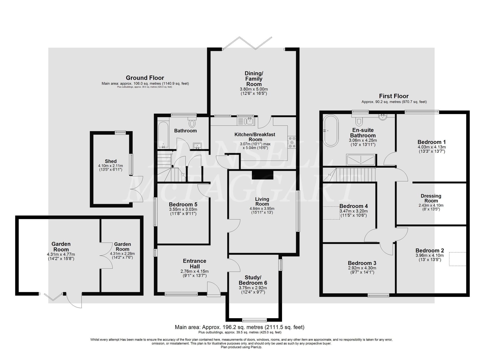 Hill Cottage Copthorne Bank, Crawley floorplan