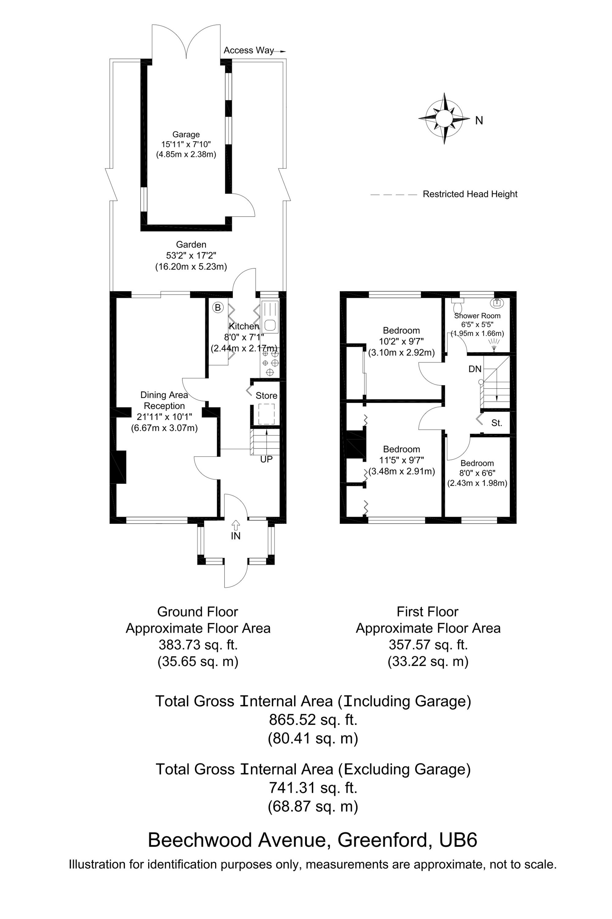101 Beechwood Avenue, Greenford floorplan