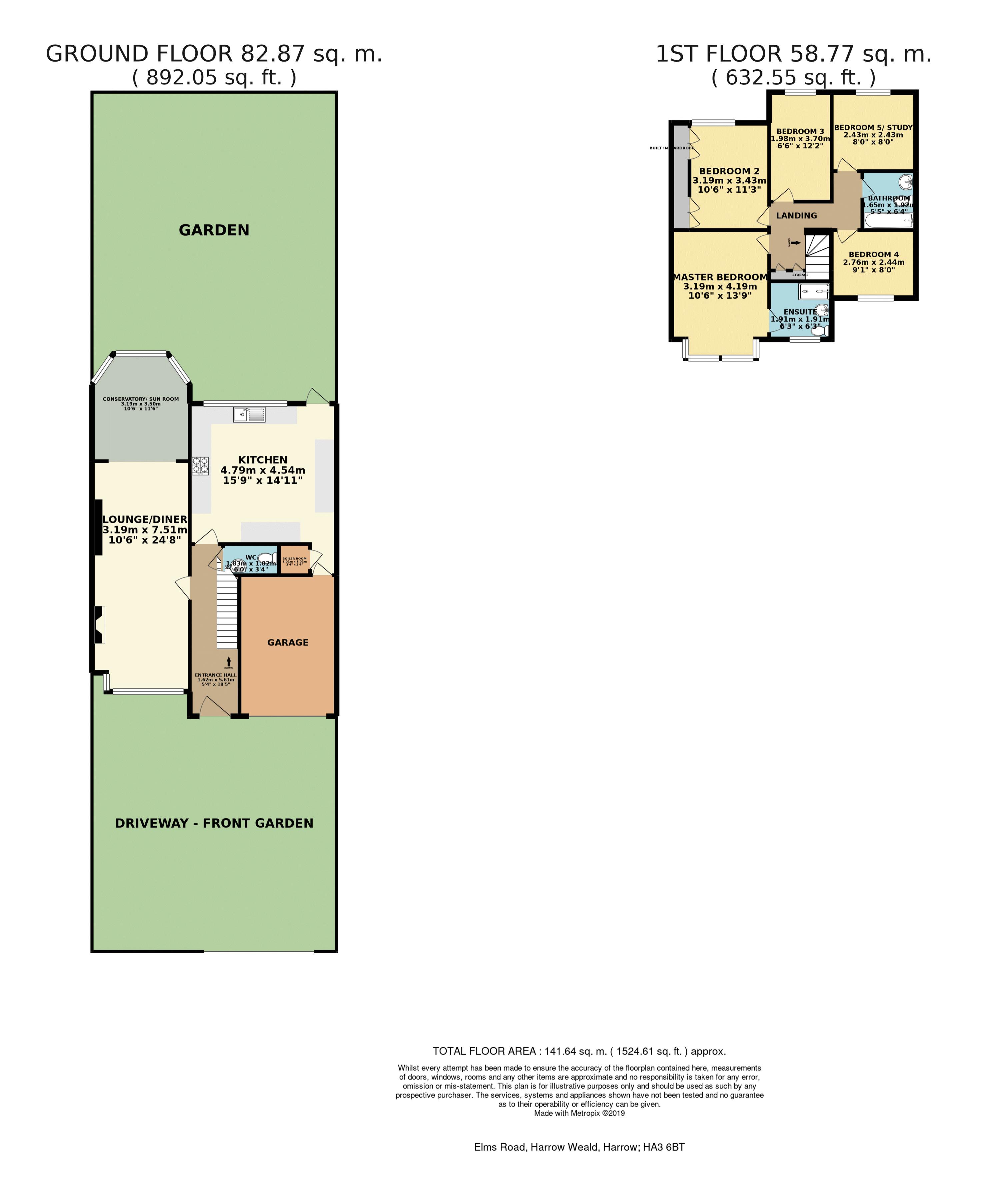 5 bed semidetached house for sale in Elms Road, Harrow Weald, Harrow