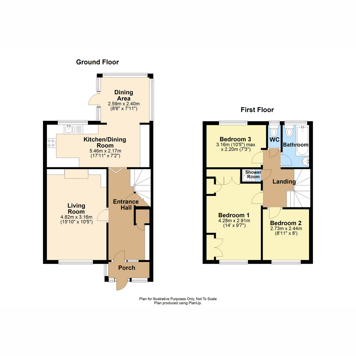 57, Luffield Road, London floorplan