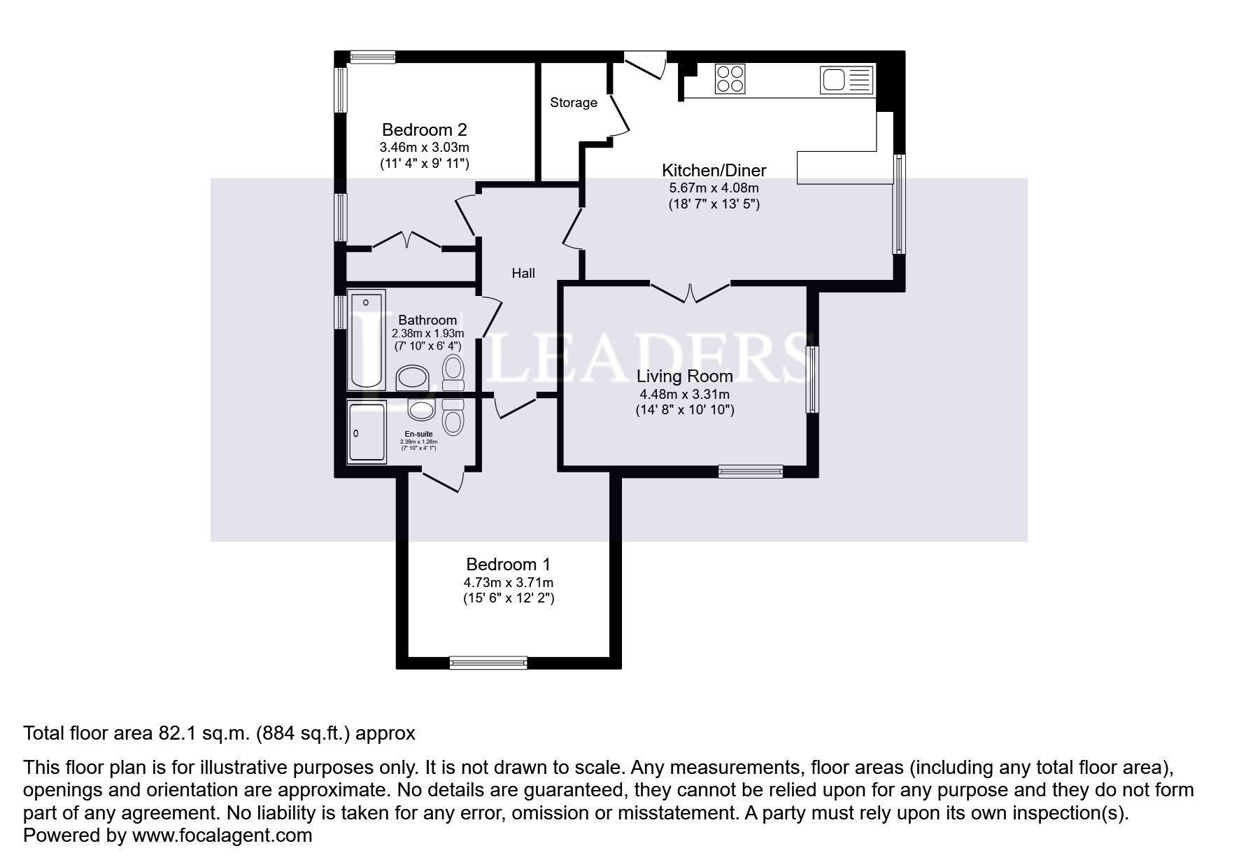 Hazelwick Mill Lane, Crawley floorplan