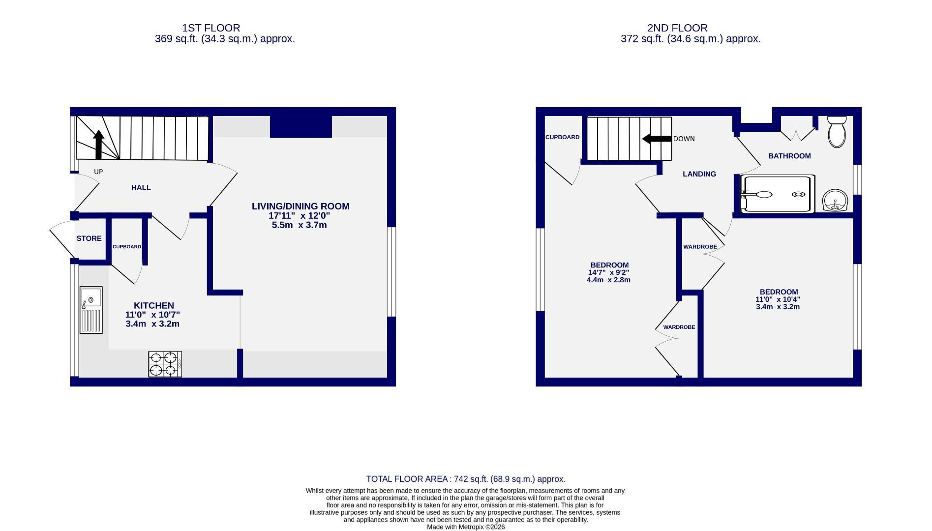 Albert Street, York floorplan