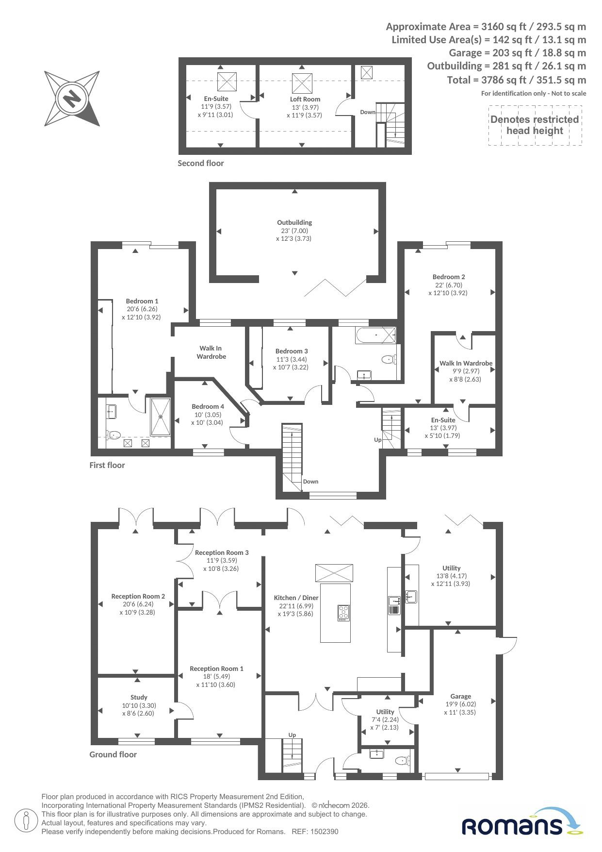 Woodland Crescent, Berkshire floorplan