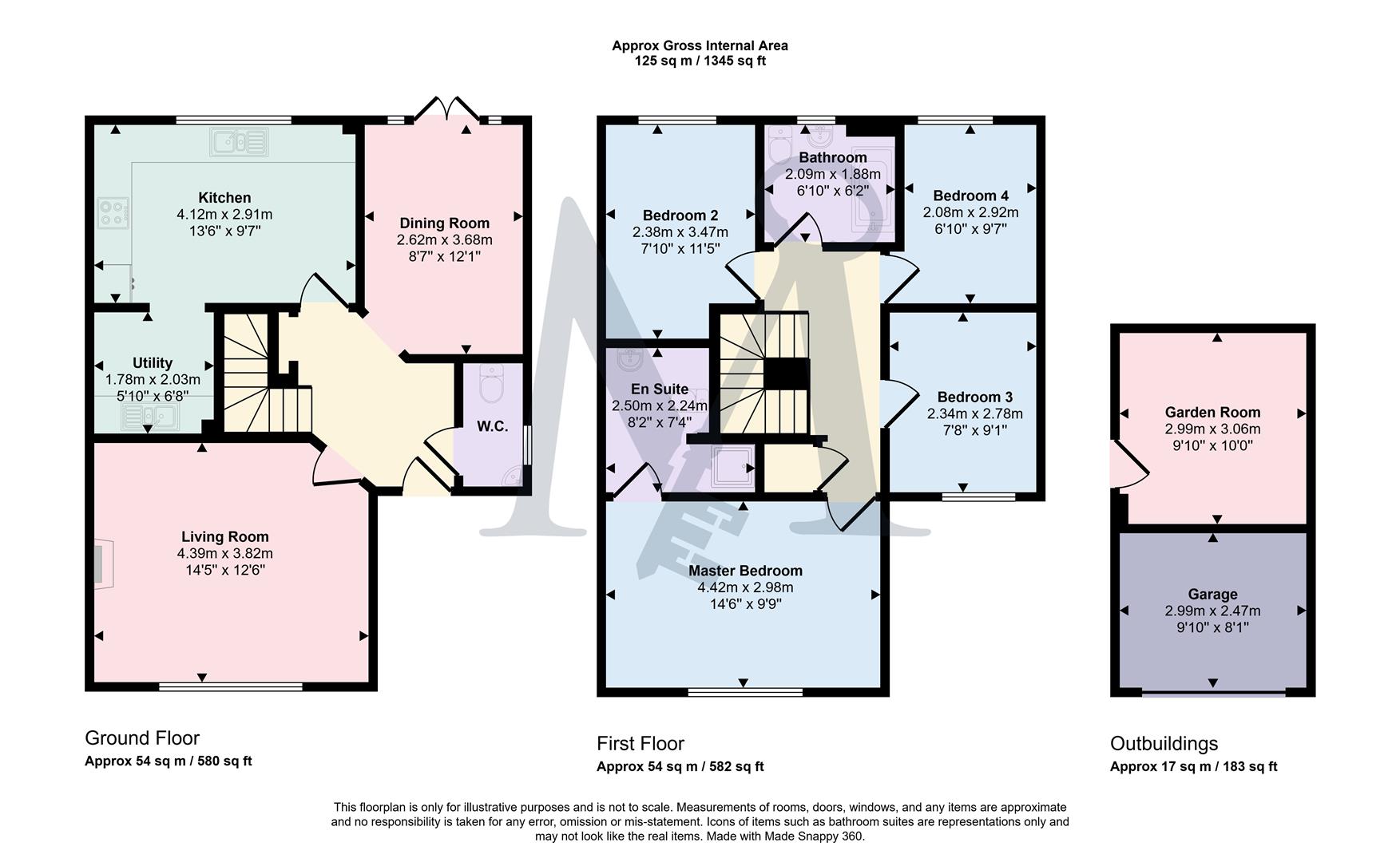 100, North Street, Coalville floorplan