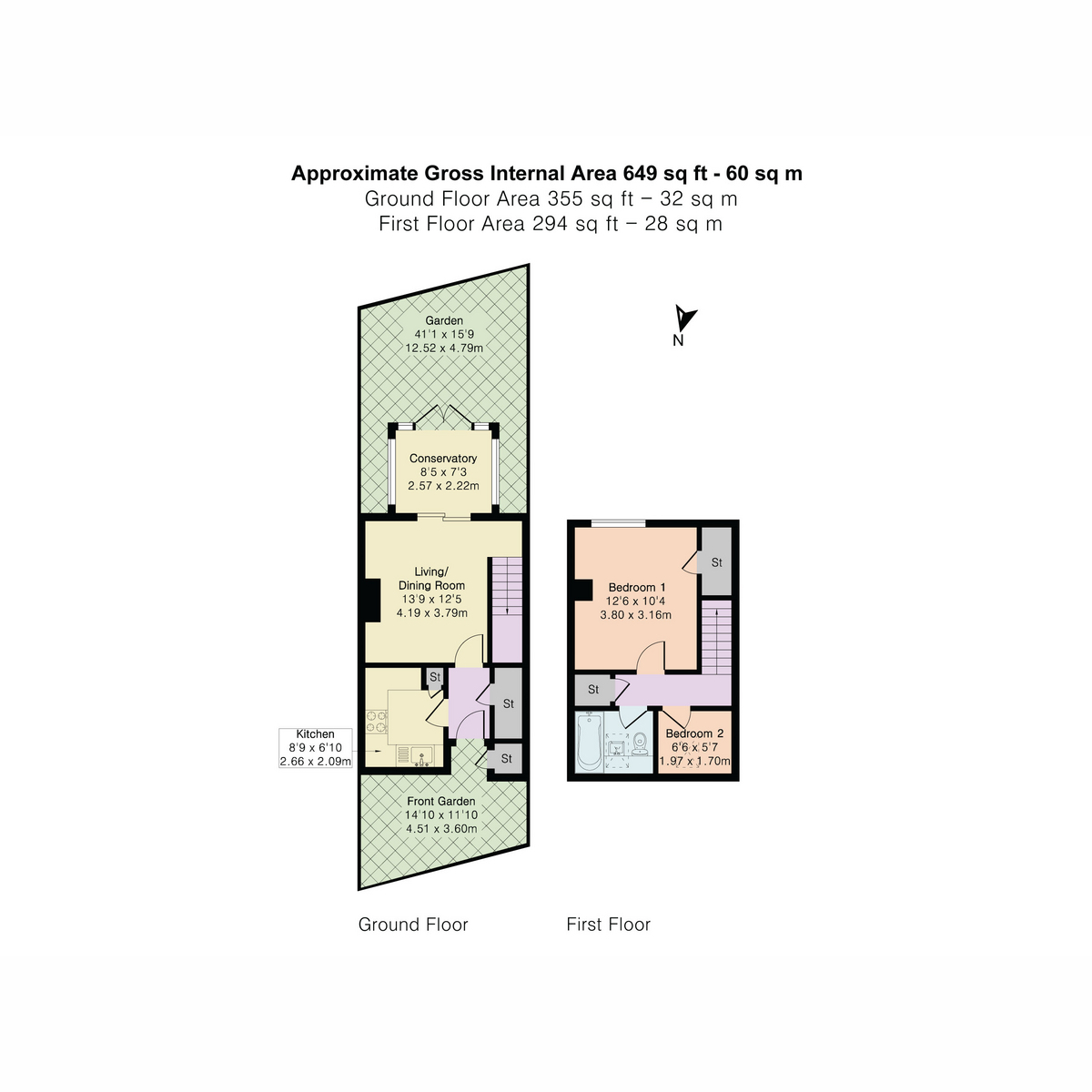 47, Blakes Field, Didcot floorplan
