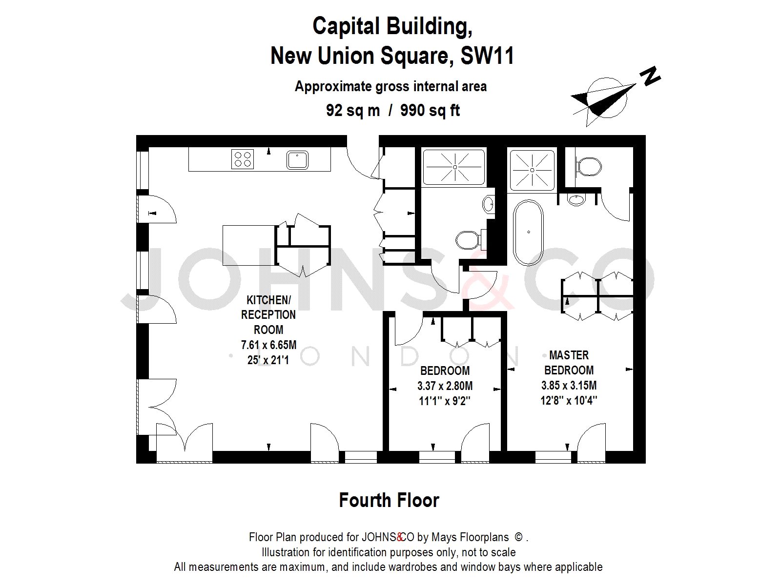 2 Bedrooms Flat to rent in Capital Building, Embassy Gardens, Nine Elms, London SW11