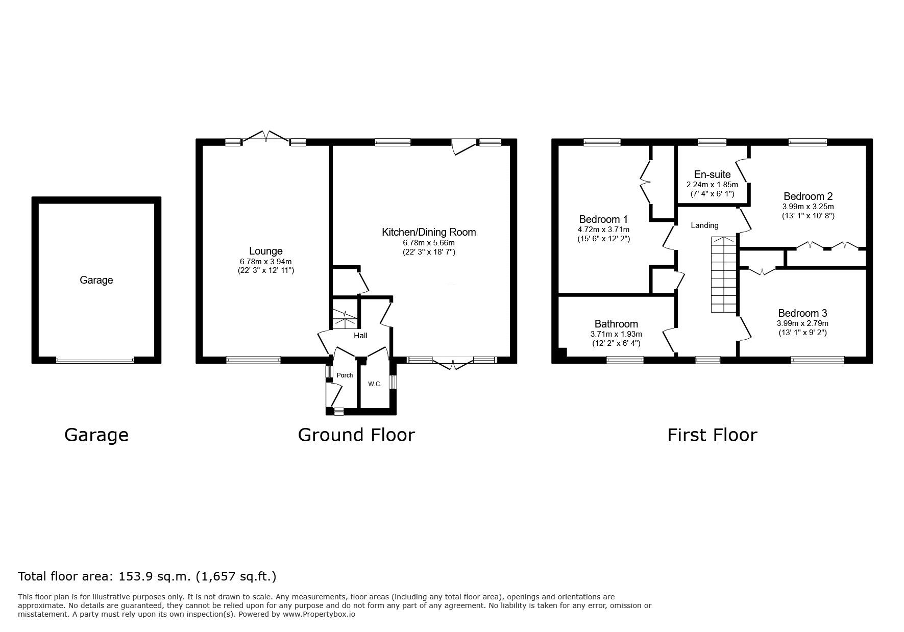 10, The Limes, Morpeth floorplan