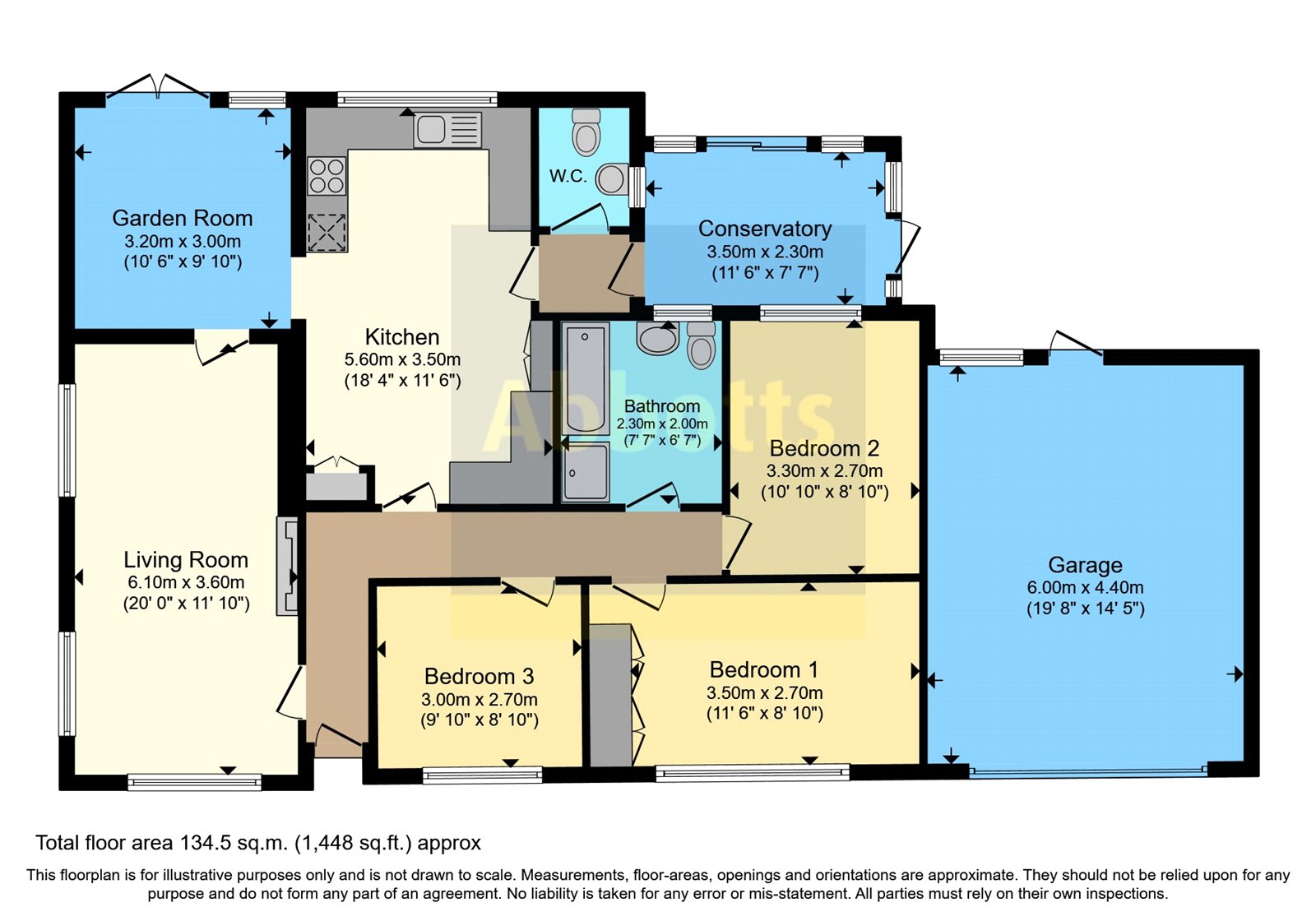 3, Summer Drive, Norwich floorplan