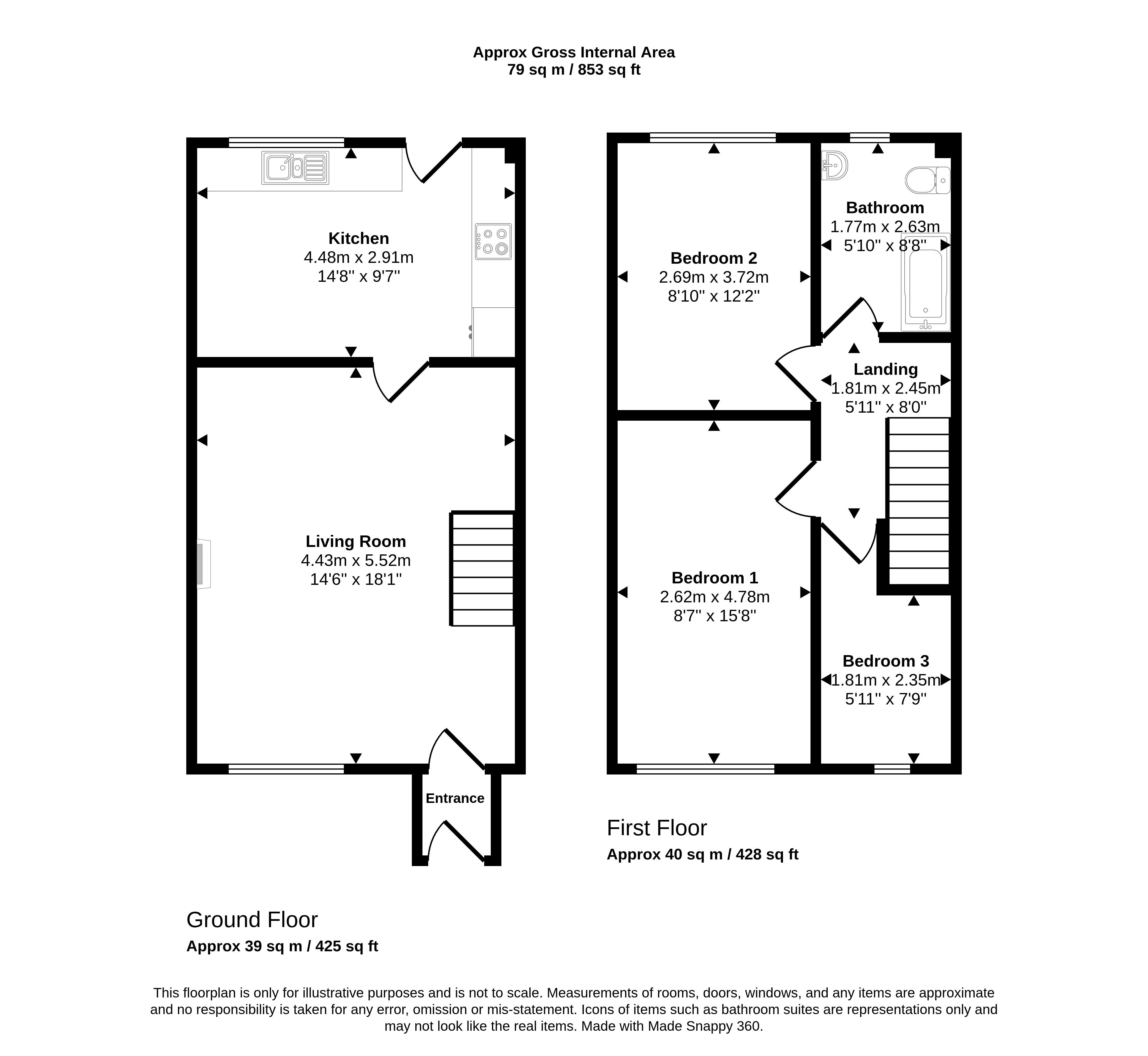 7, Cooperative Terrace, Newcastle upon Tyne floorplan
