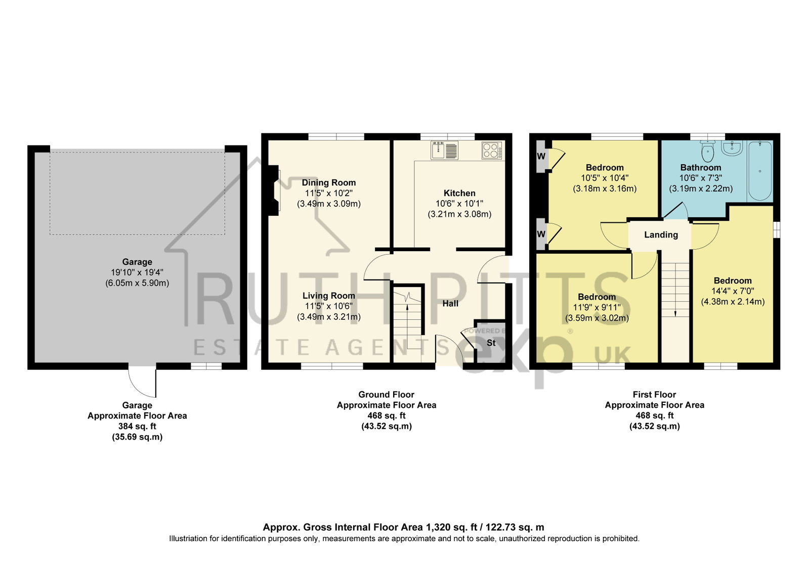 31, Wrangbrook Road, Pontefract floorplan