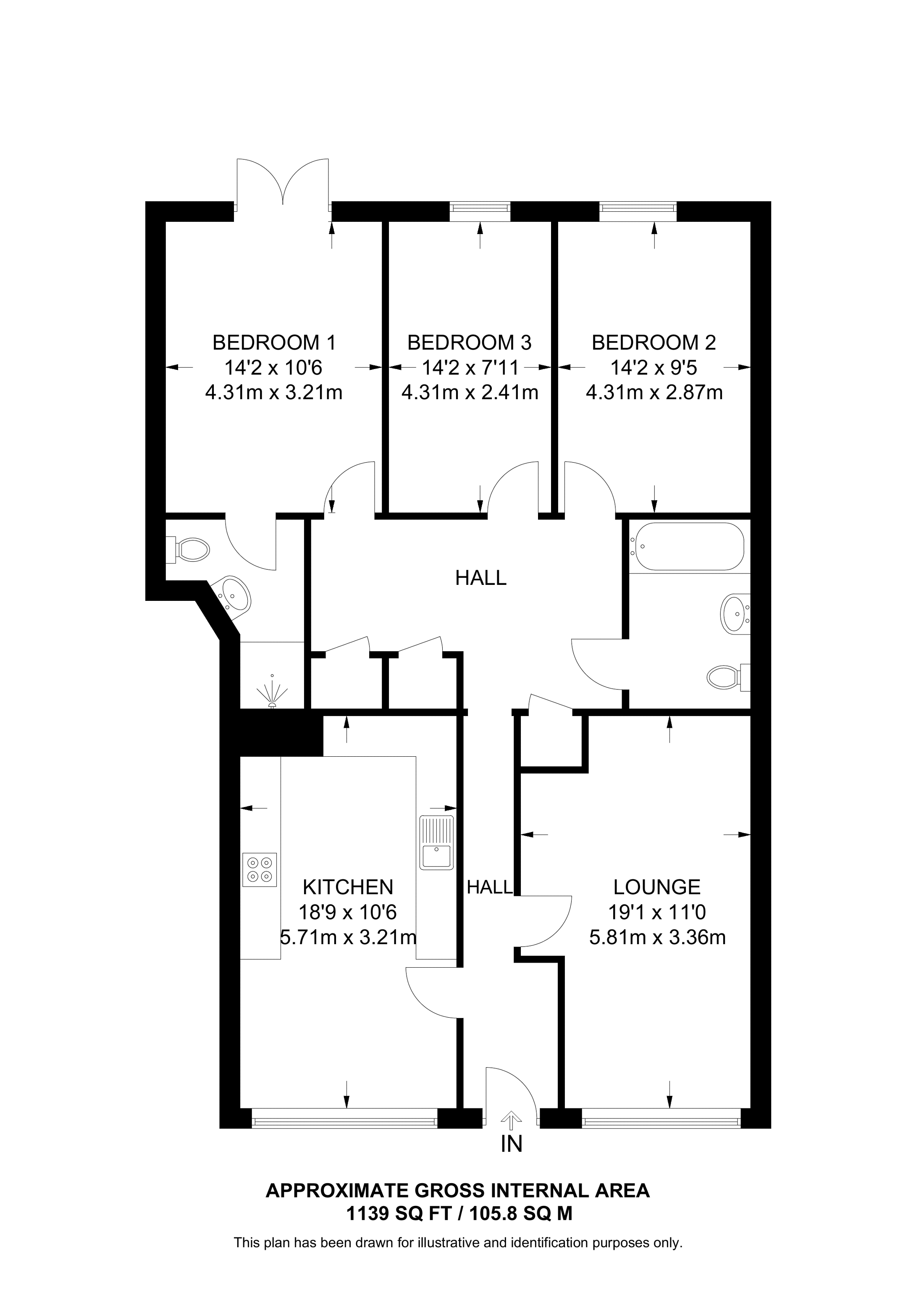 Northolt Road, South Harrow floorplan