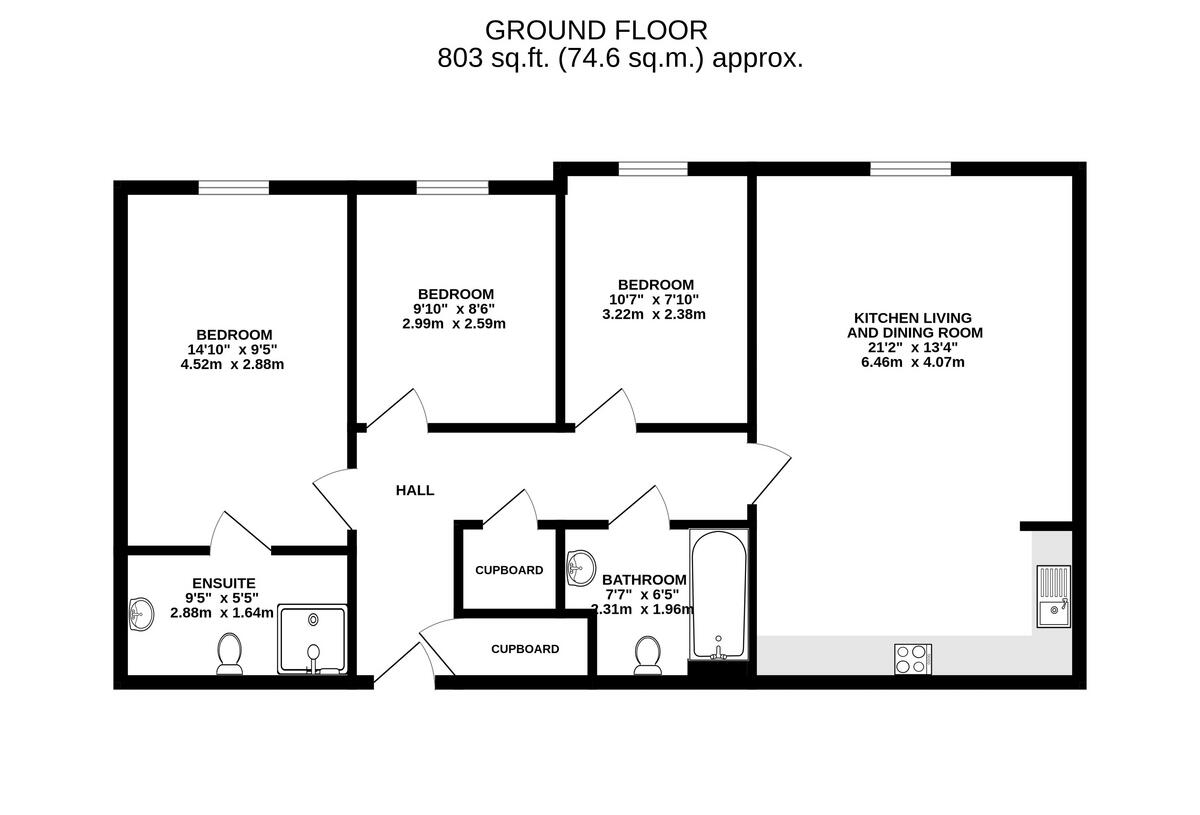 46, Talavera Close, Bristol floorplan