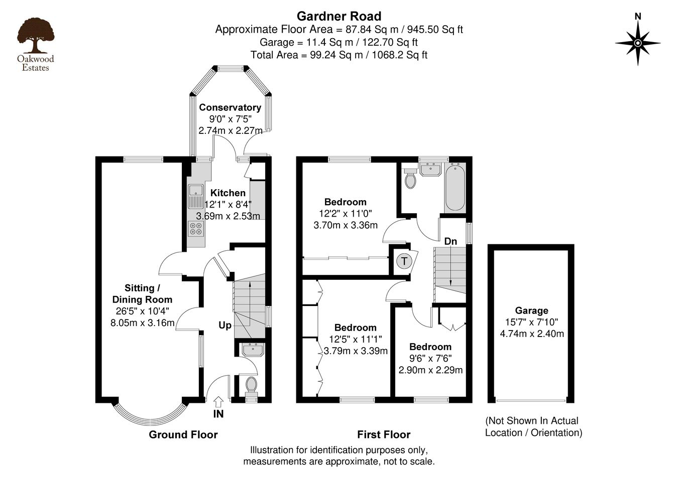 125, Gardner Road, Maidenhead floorplan